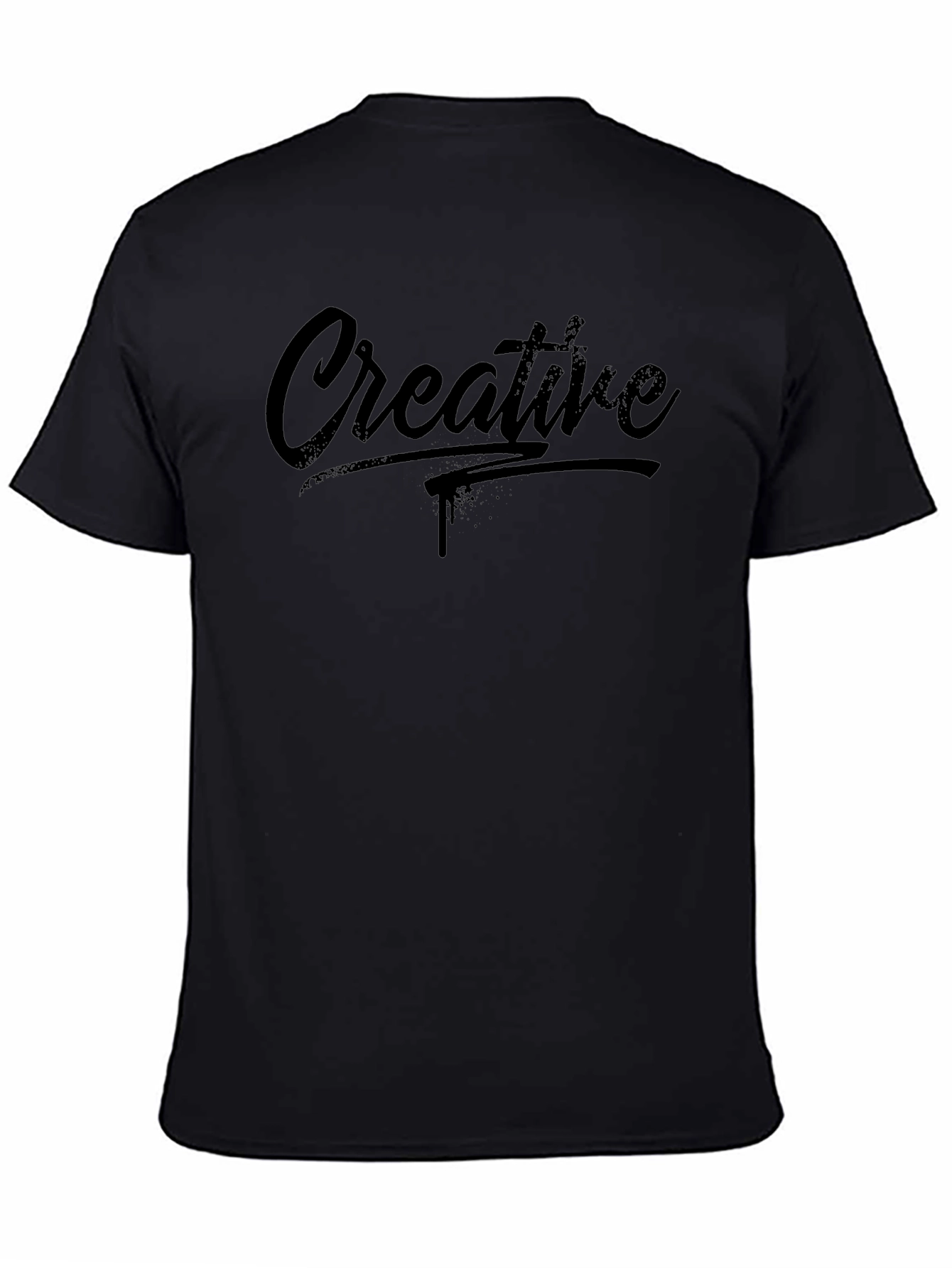 Creative Graphic Print T-Shirt