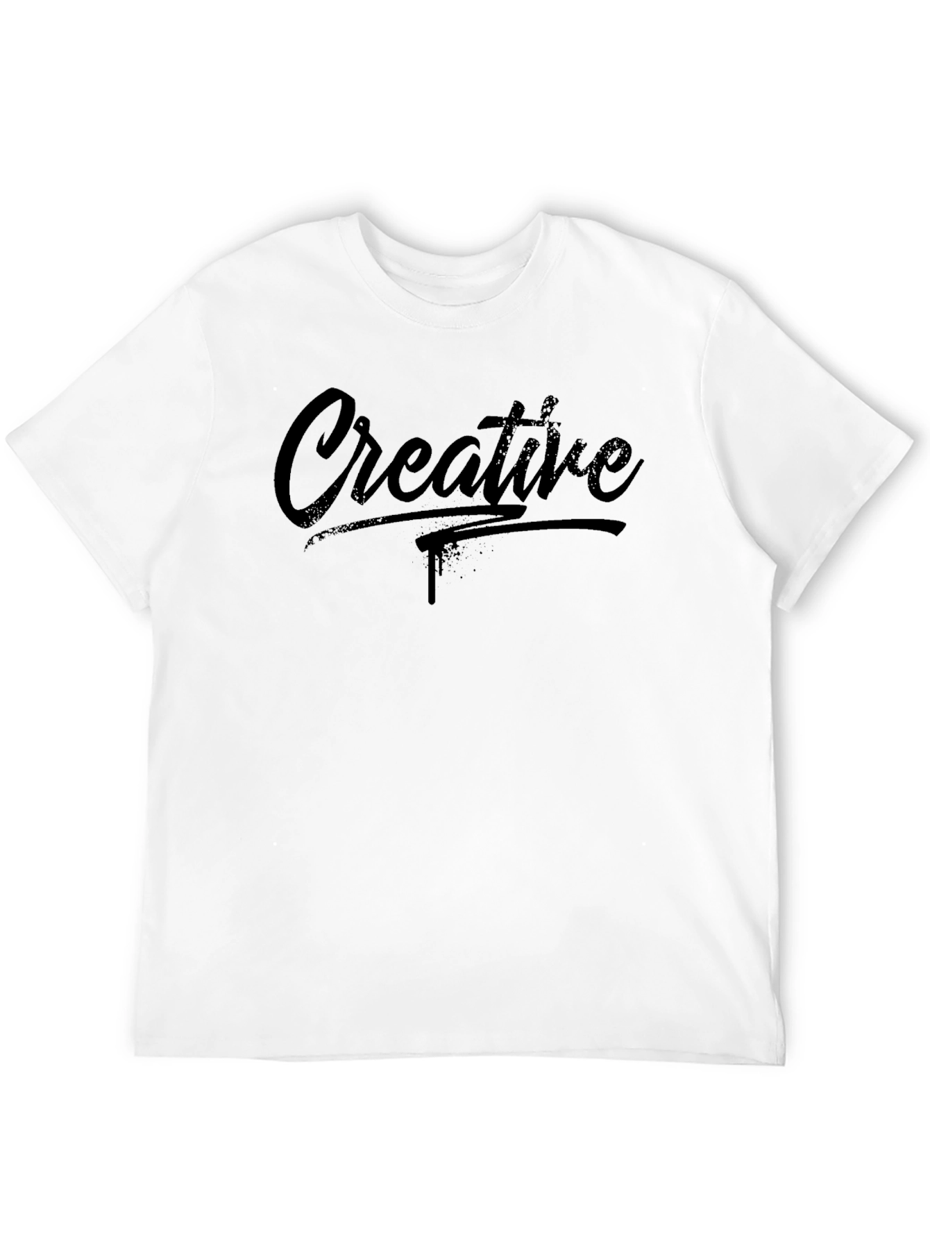 Creative Graphic Print T-Shirt