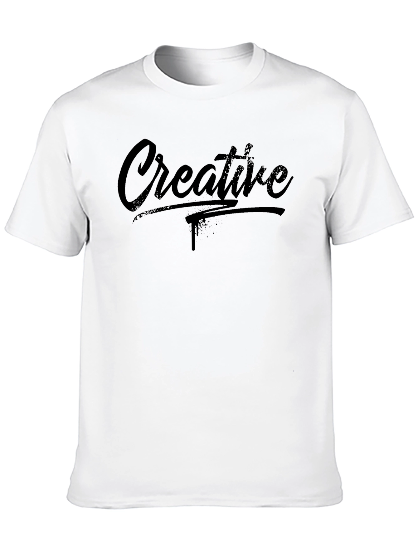 Creative Graphic Print T-Shirt