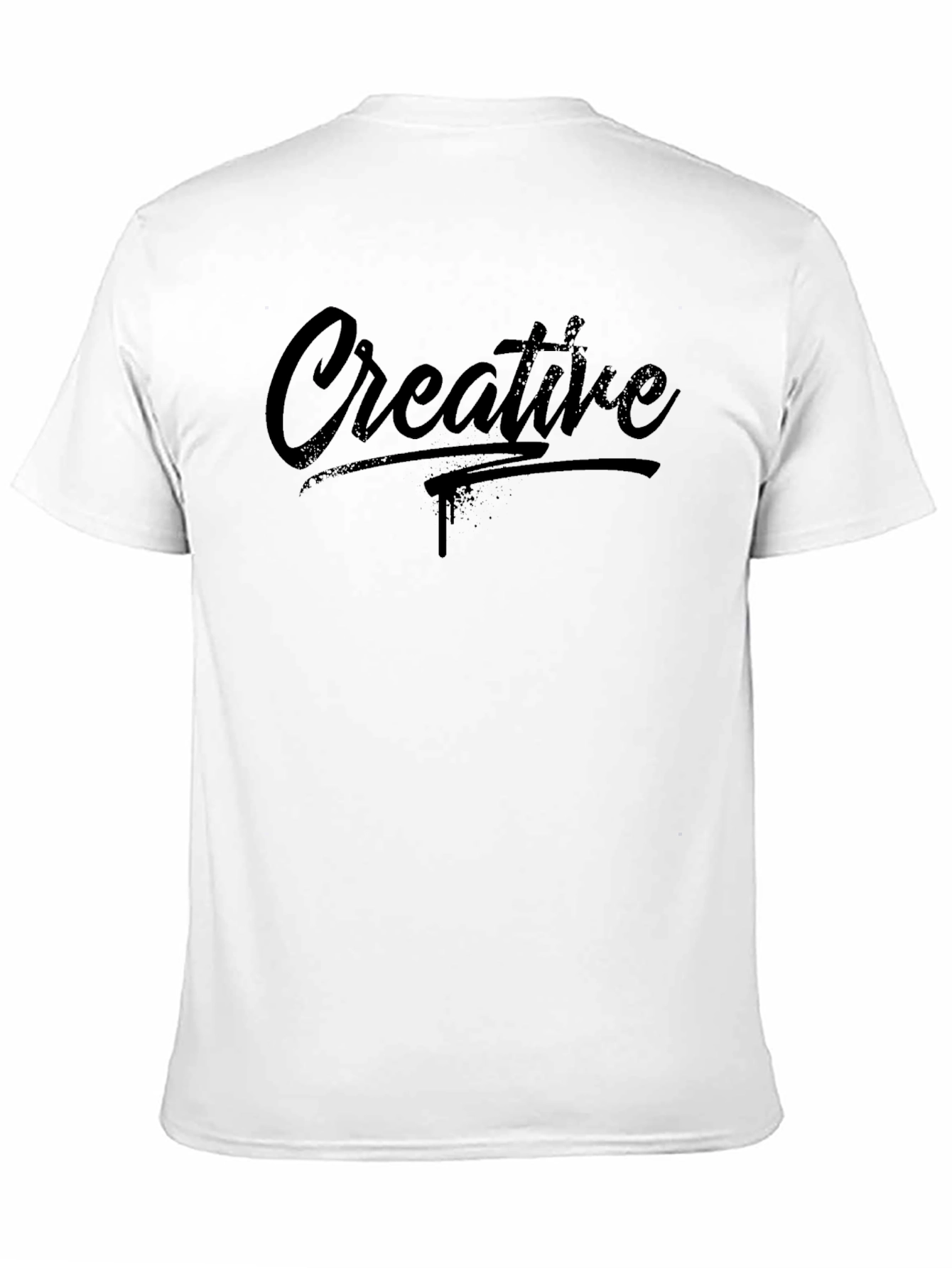 Creative Graphic Print T-Shirt