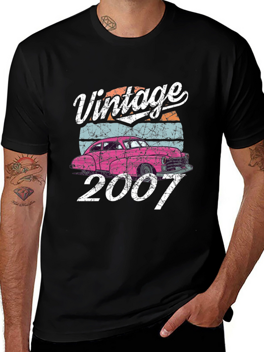 Vintage 2007 Car T-Shirt