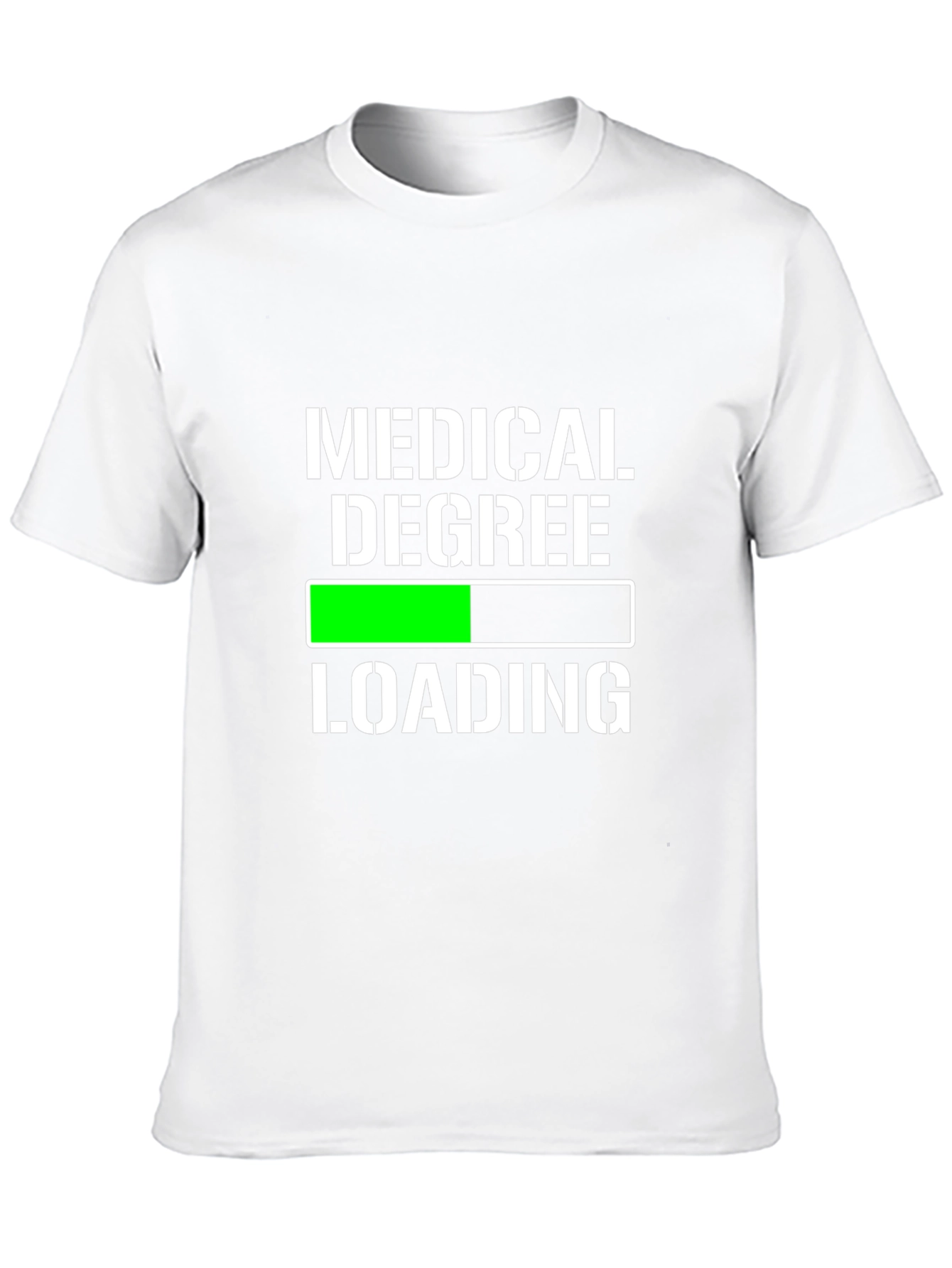 Medical Degree Loading T-Shirt - Funny Student Tee