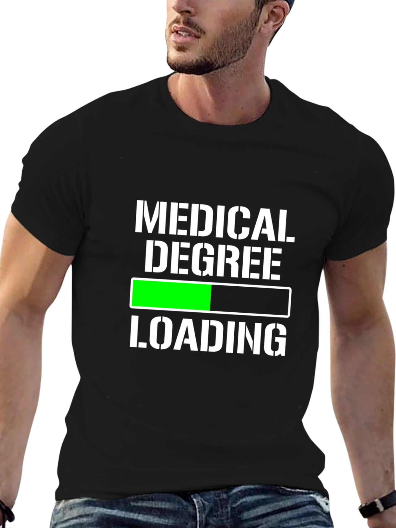 Medical Degree Loading T-Shirt - Funny Student Tee