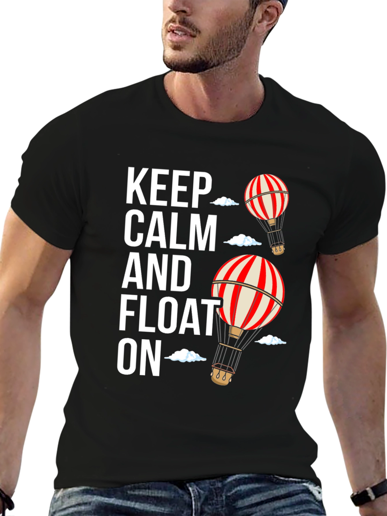 Keep Calm and Float On T-Shirt