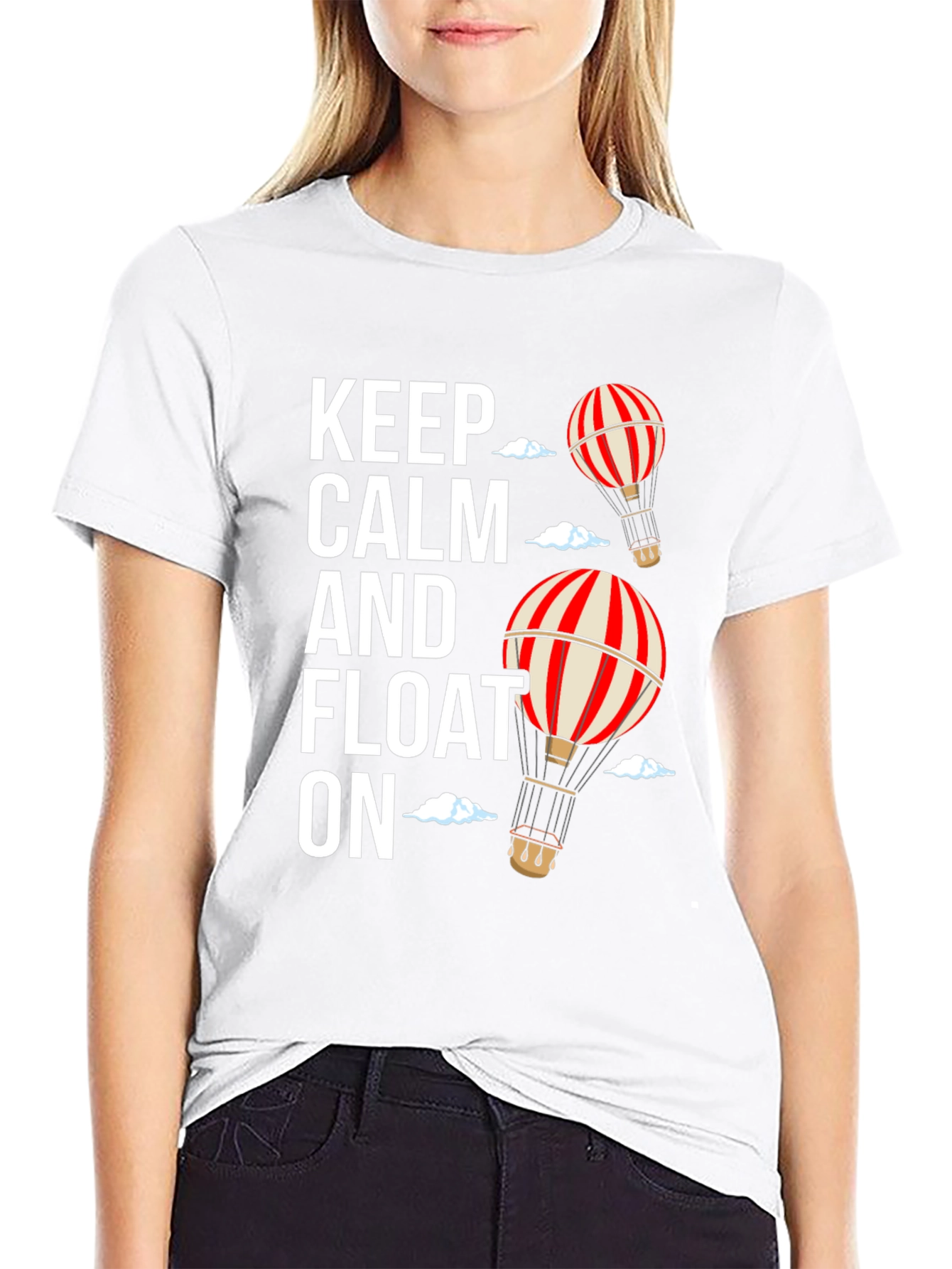 Keep Calm and Float On T-Shirt