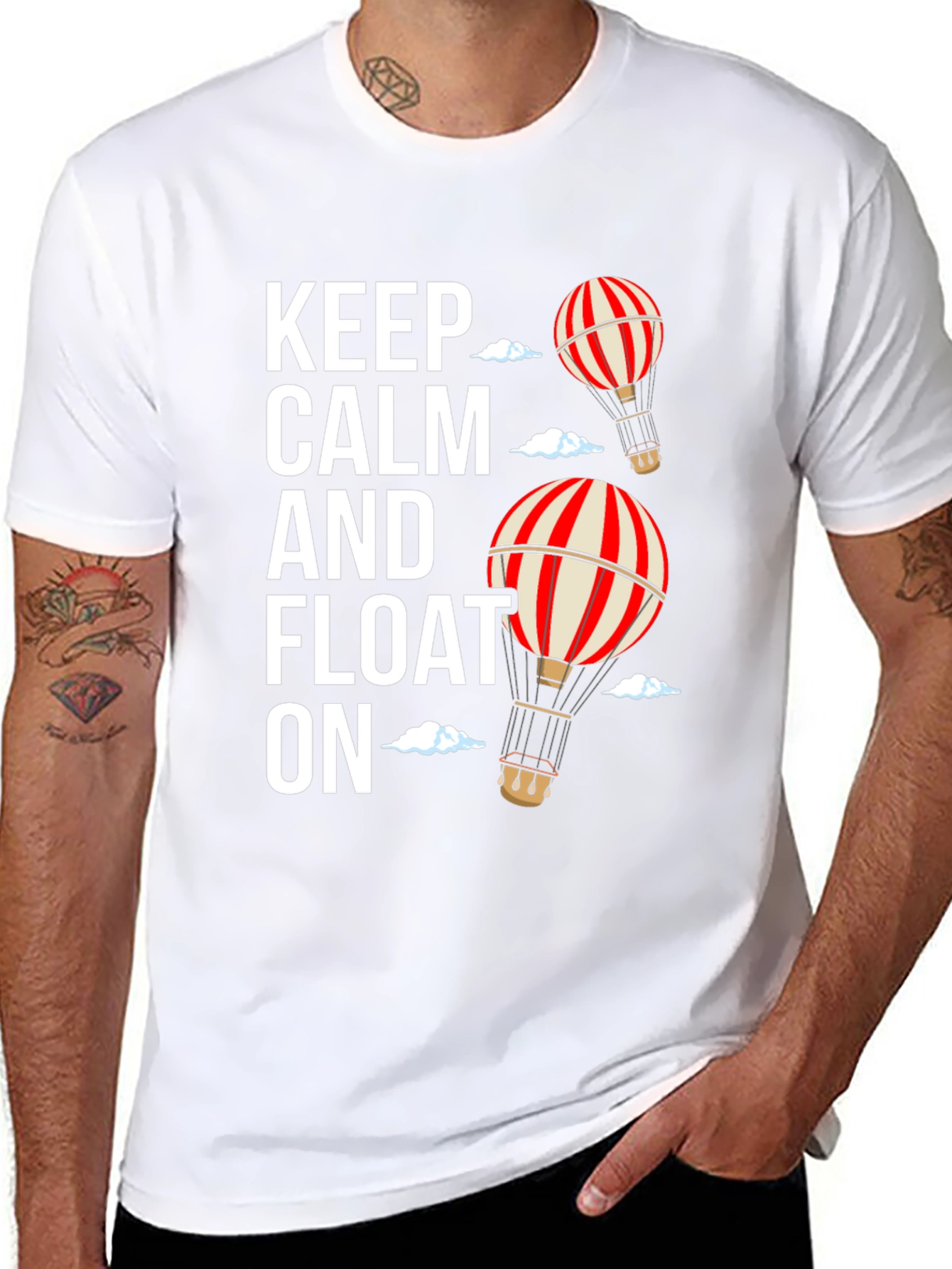 Keep Calm and Float On T-Shirt