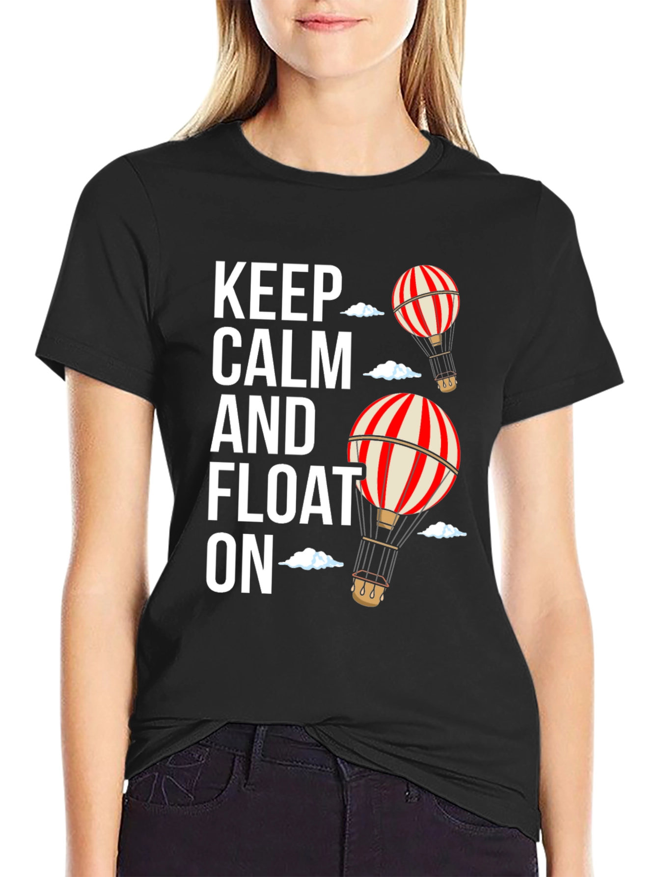 Keep Calm and Float On T-Shirt