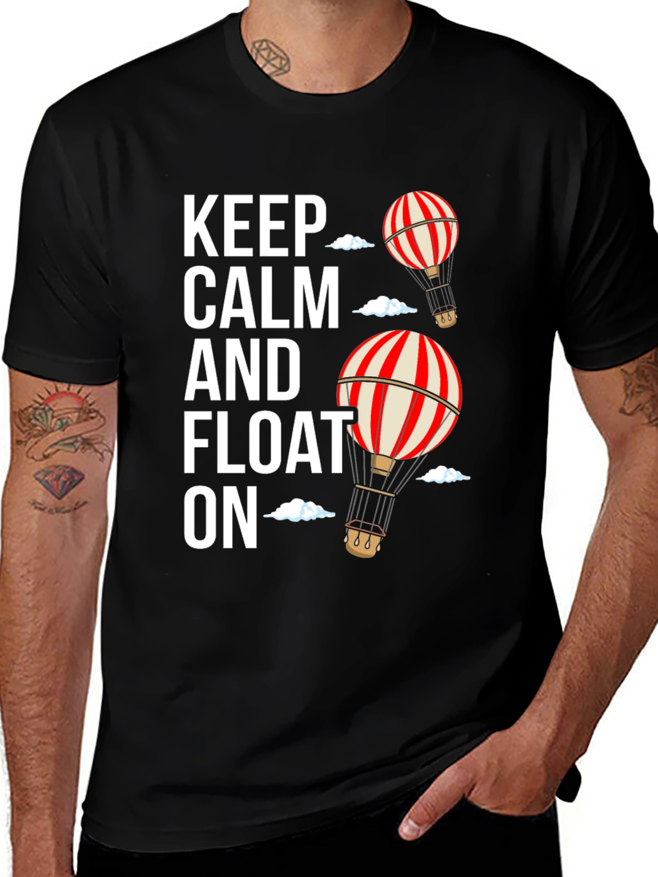 Keep Calm and Float On T-Shirt