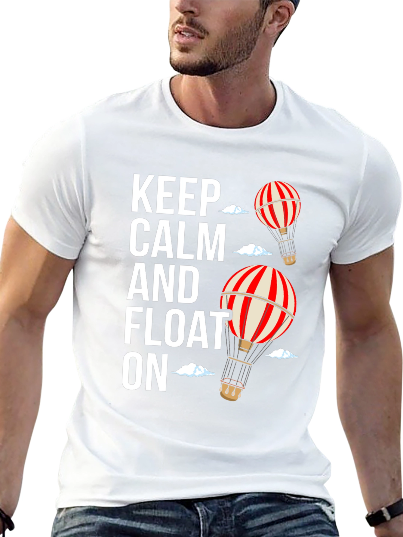 Keep Calm and Float On T-Shirt