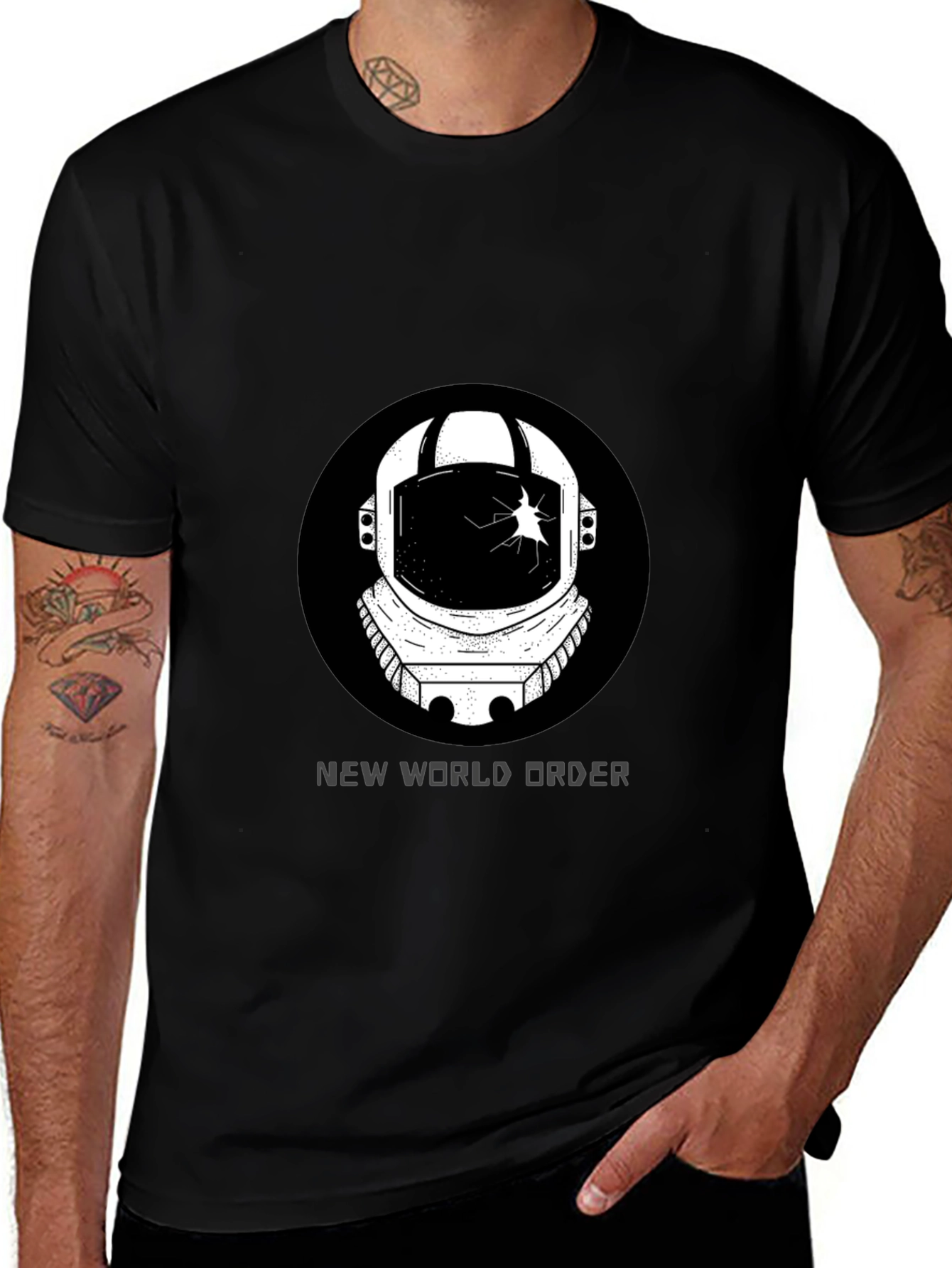 New World Order Astronaut T-Shirt