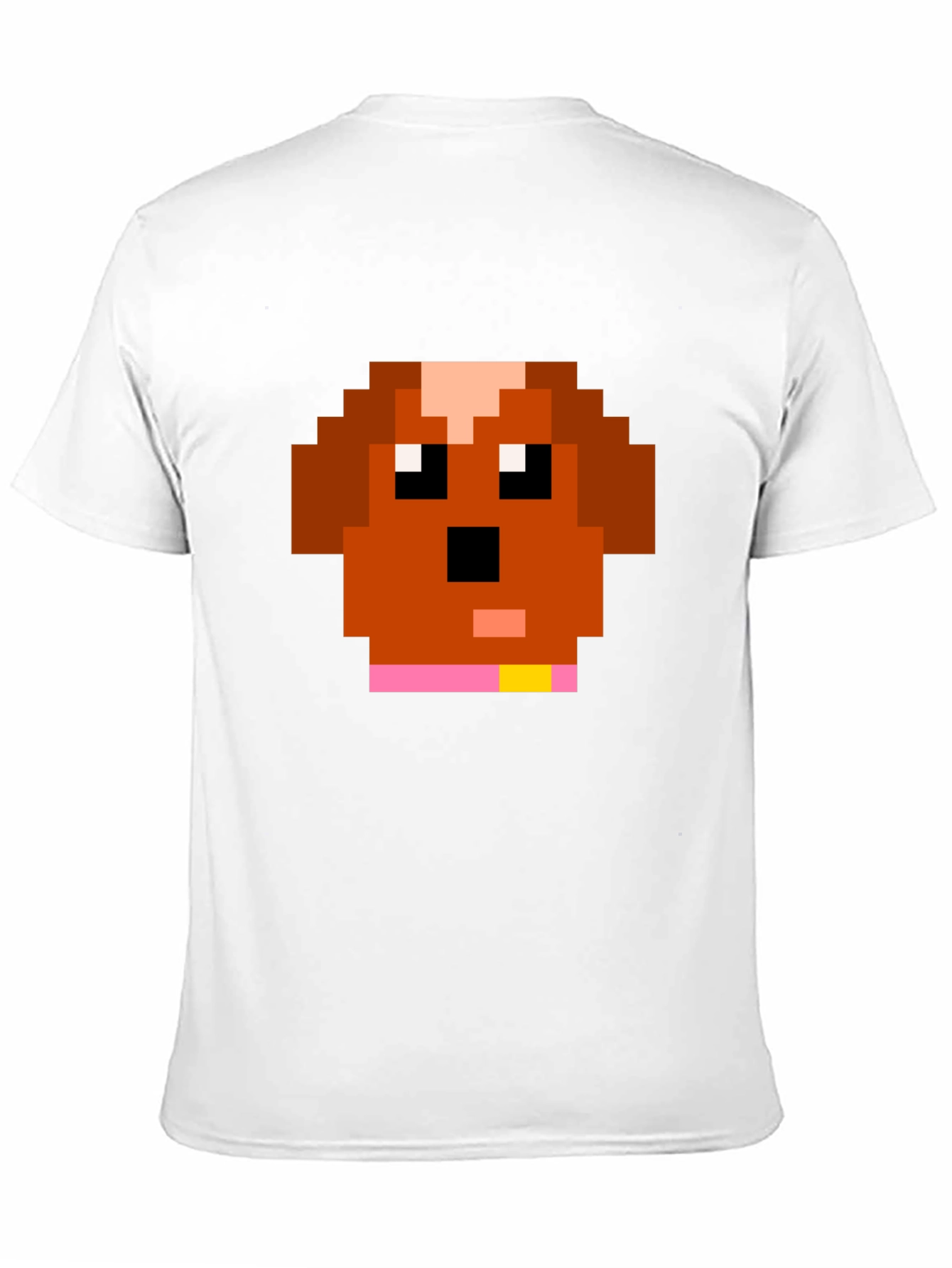 Pixel Dog Graphic Tee - Black T-Shirt