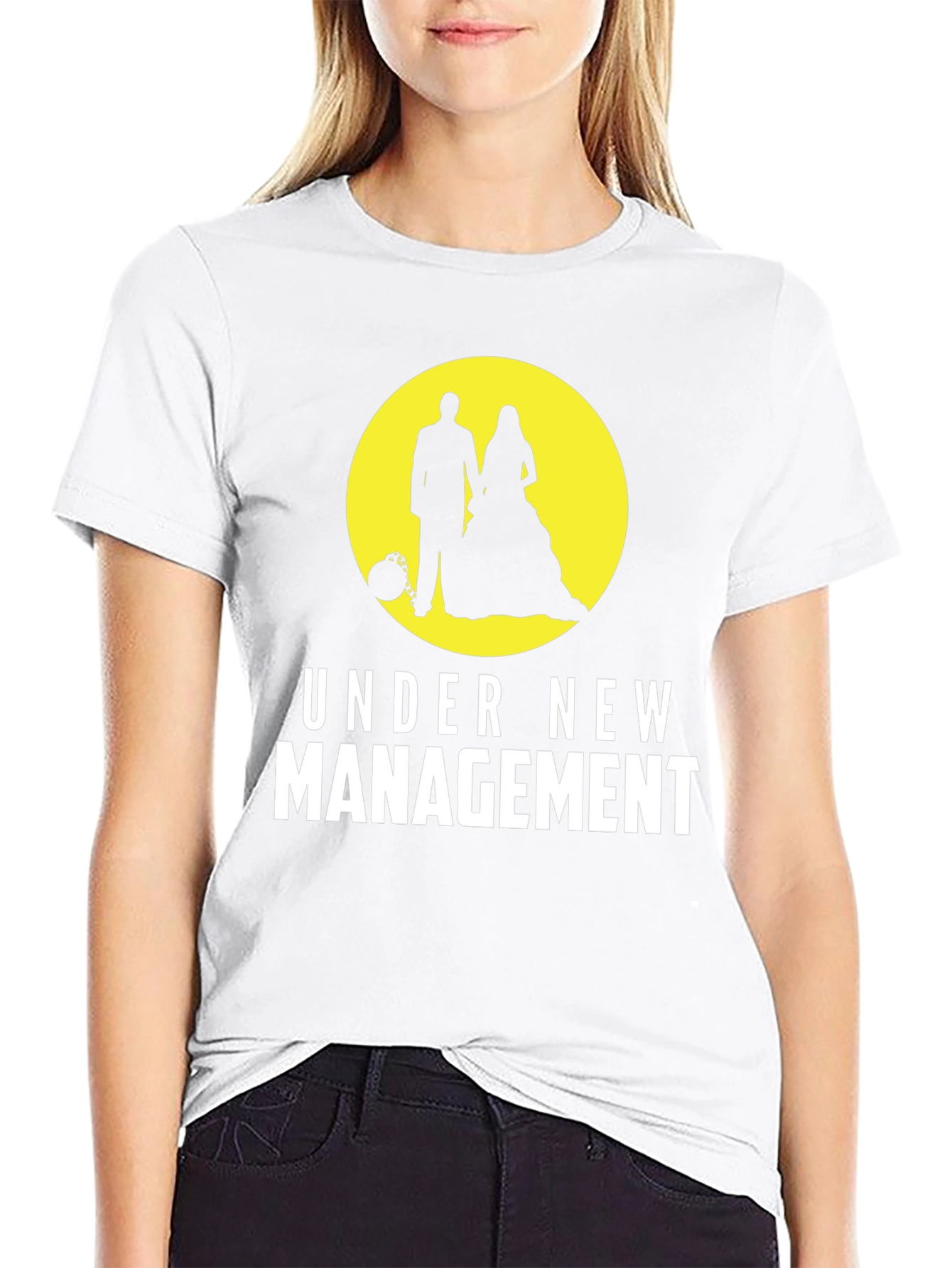 Under New Management Wedding T-Shirt