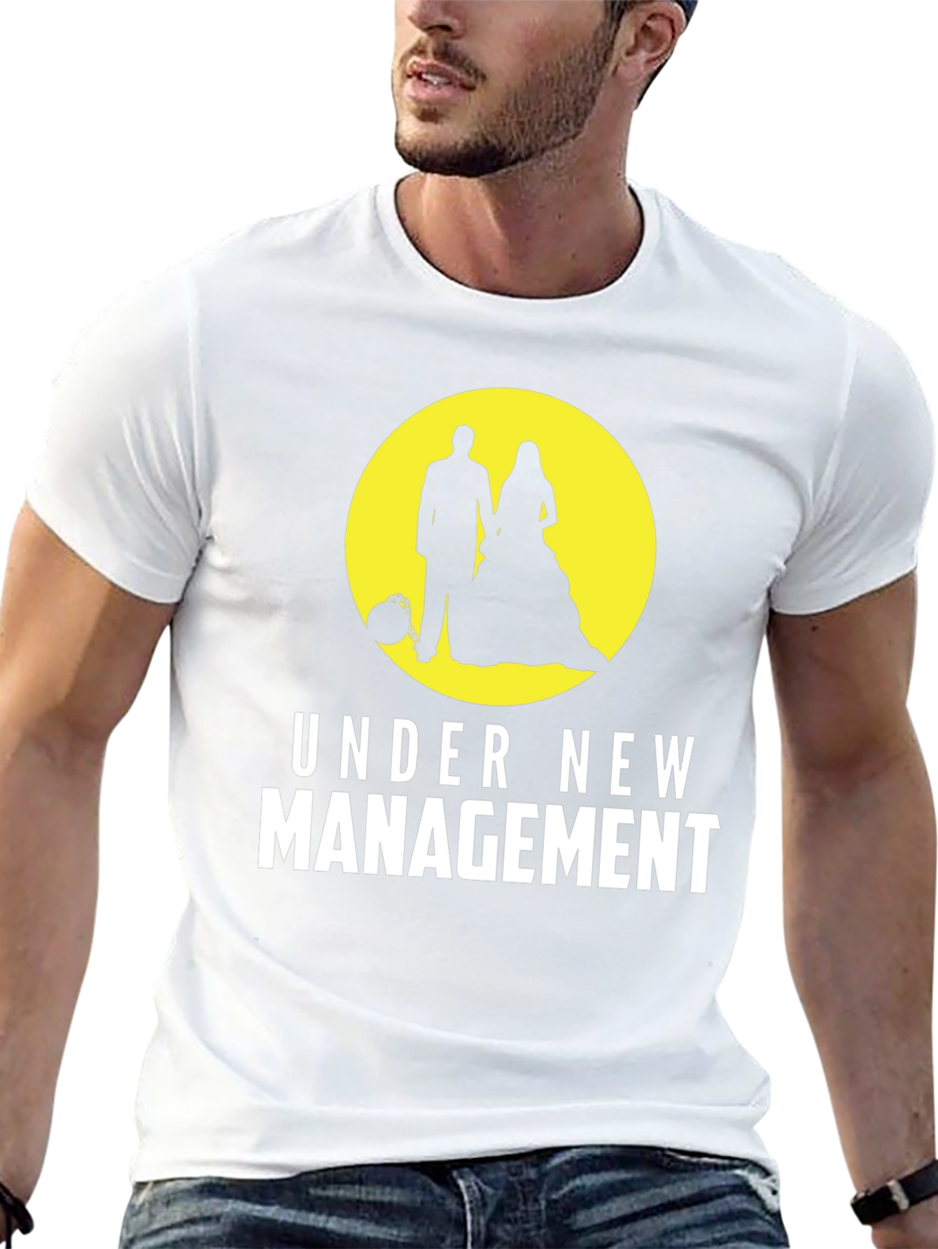 Under New Management Wedding T-Shirt