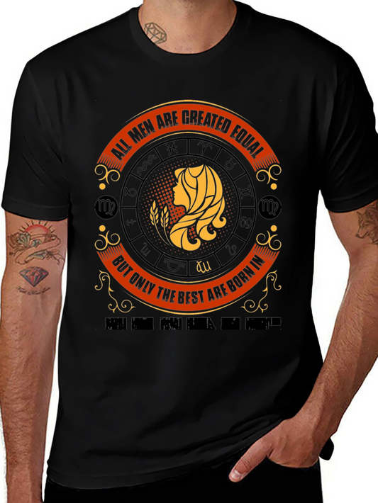 Virgo Zodiac T-Shirt - Best Men Are Born In Virgo