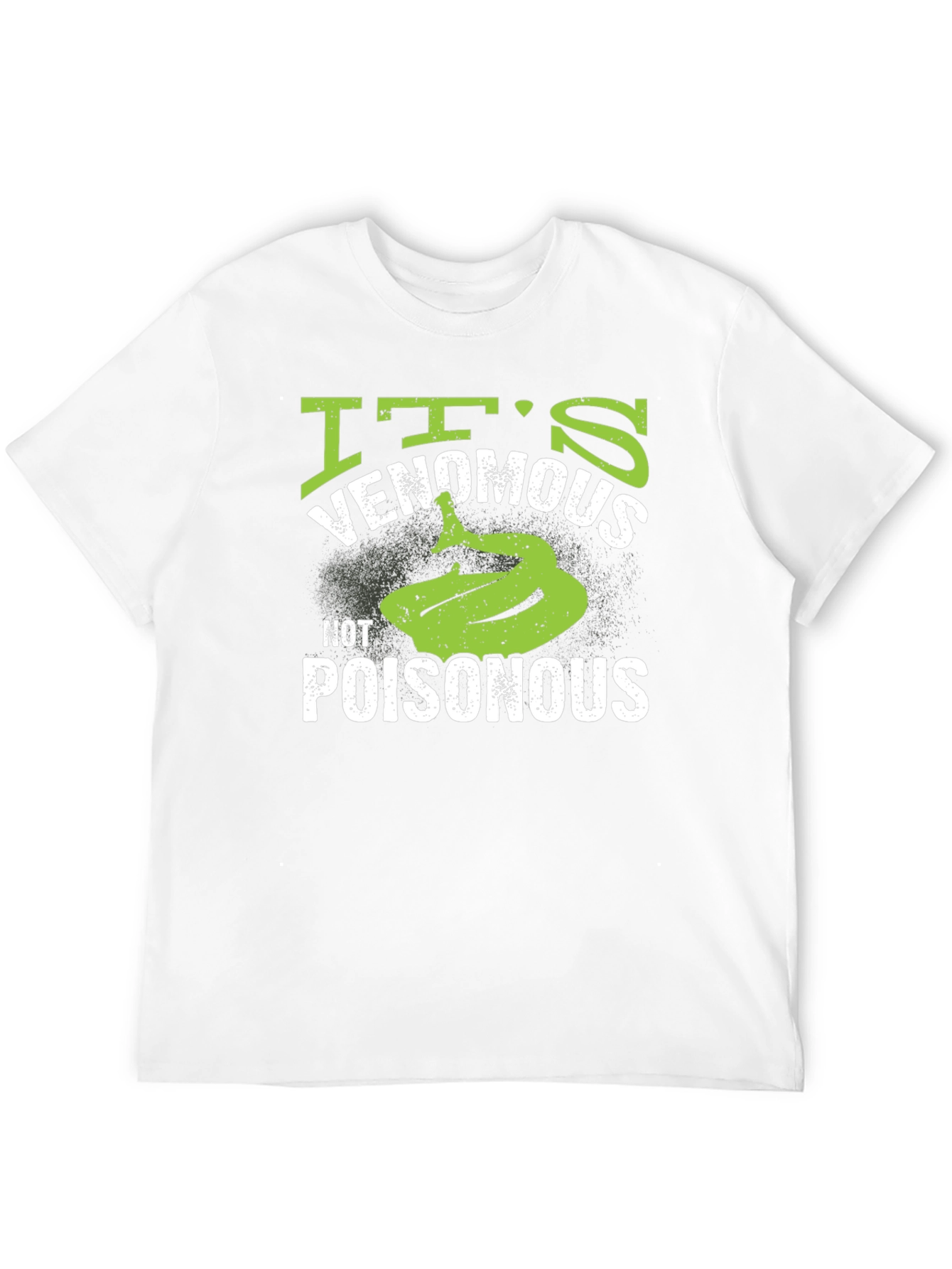 Venomous Not Poisonous Snake Graphic T-Shirt