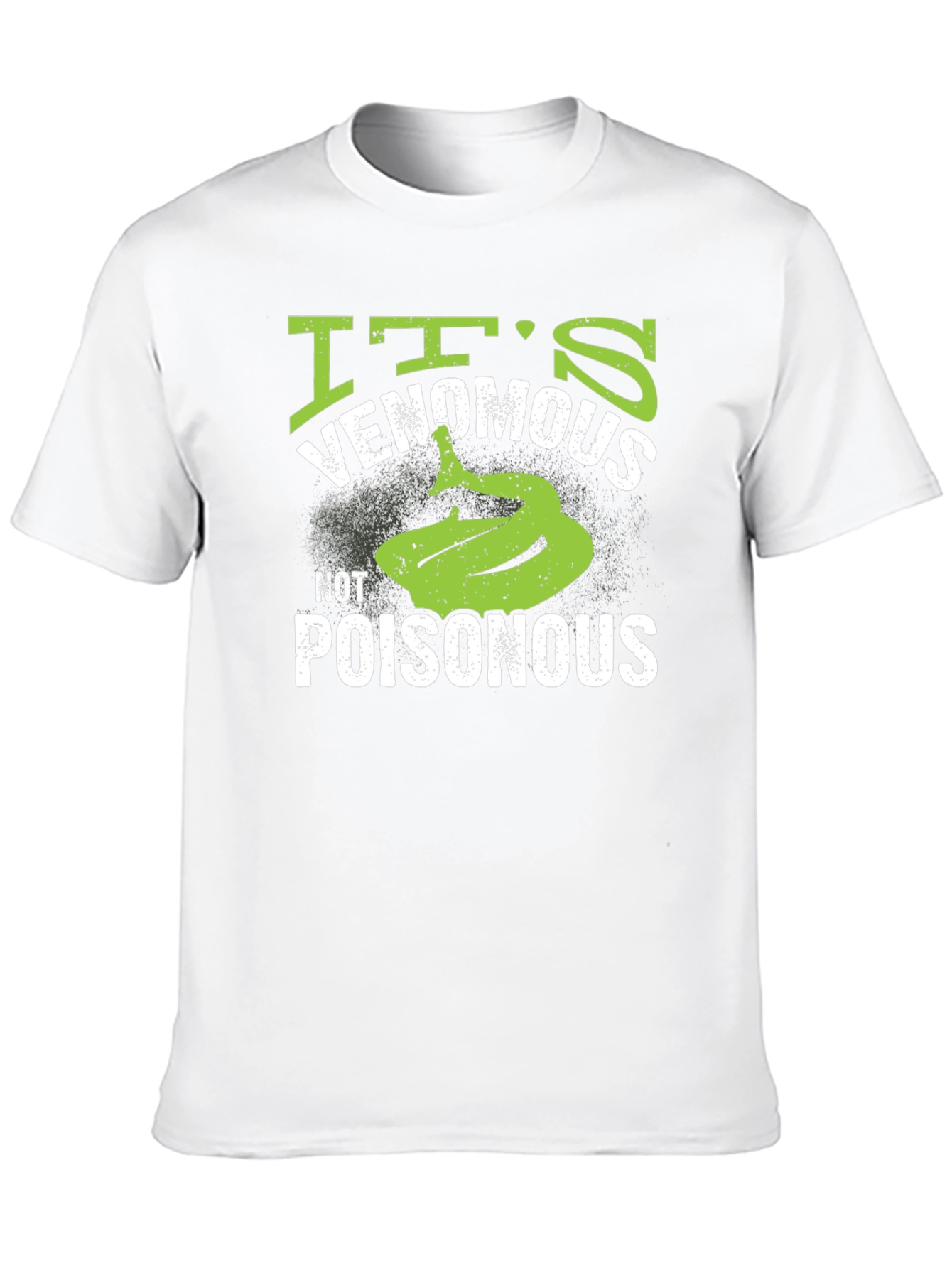Venomous Not Poisonous Snake Graphic T-Shirt