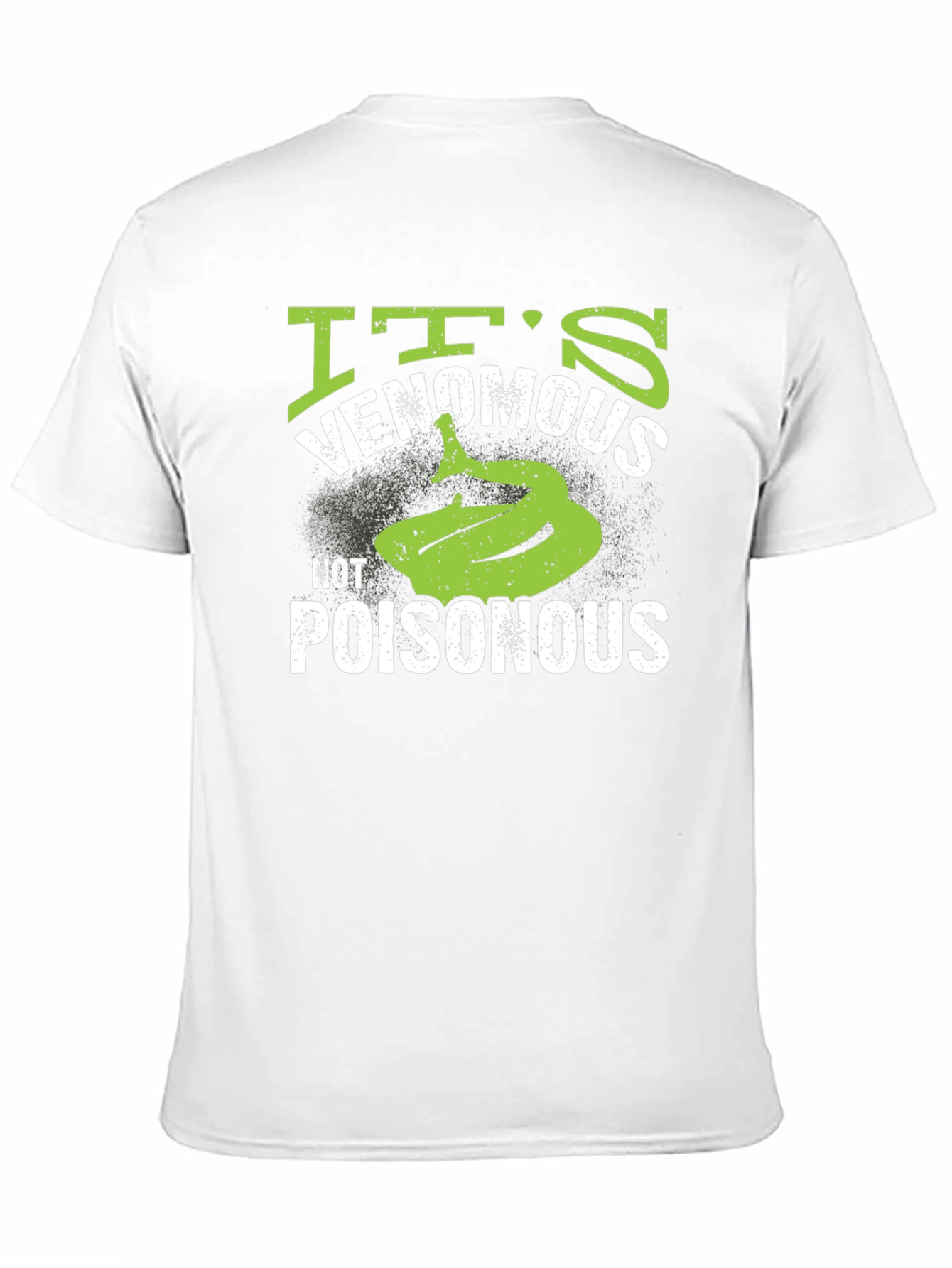 Venomous Not Poisonous Snake Graphic T-Shirt