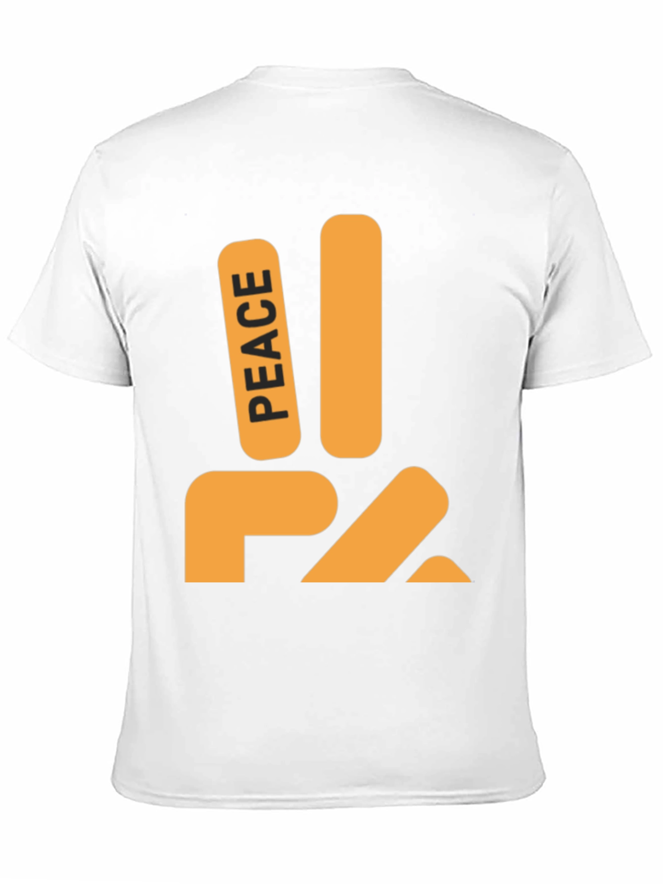 Peace Sign Graphic Tee - Stylish Comfort