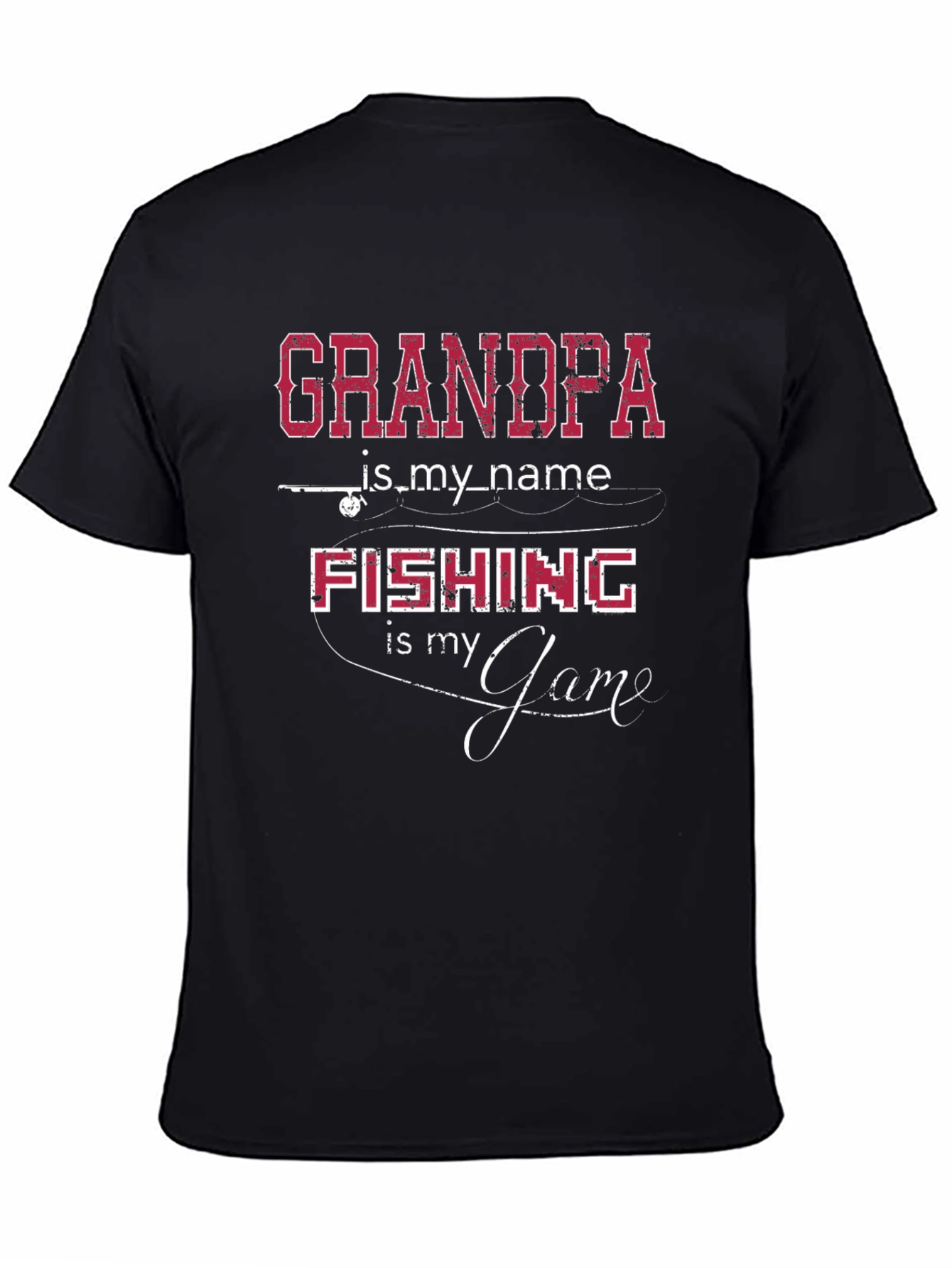 Grandpa Fishing T-Shirt - Fisherman Gift