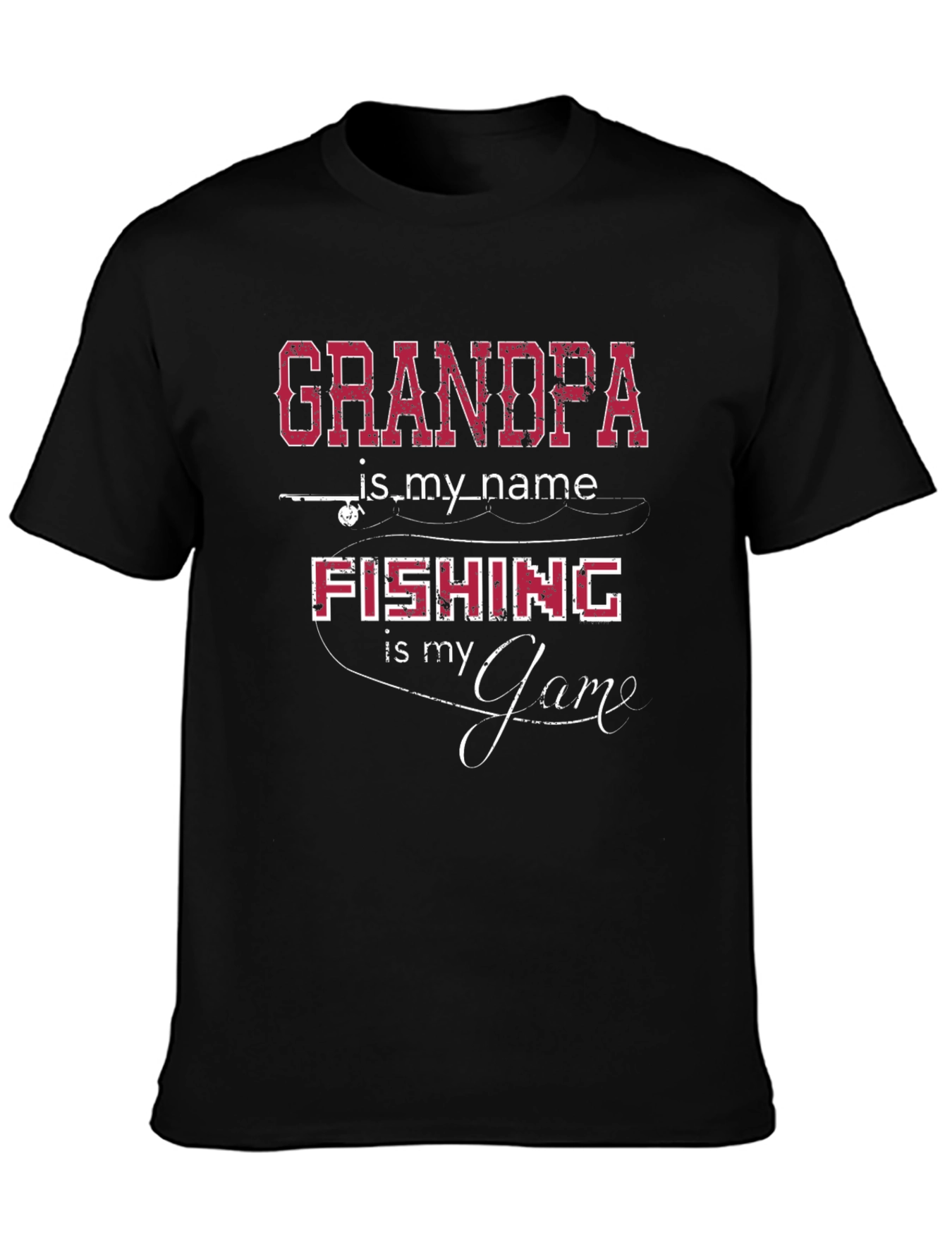 Grandpa Fishing T-Shirt - Fisherman Gift