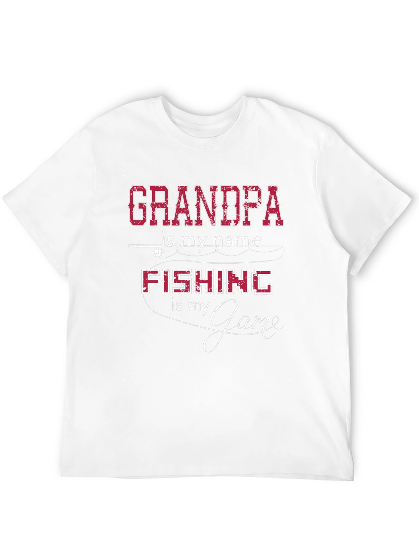 Grandpa Fishing T-Shirt - Fisherman Gift