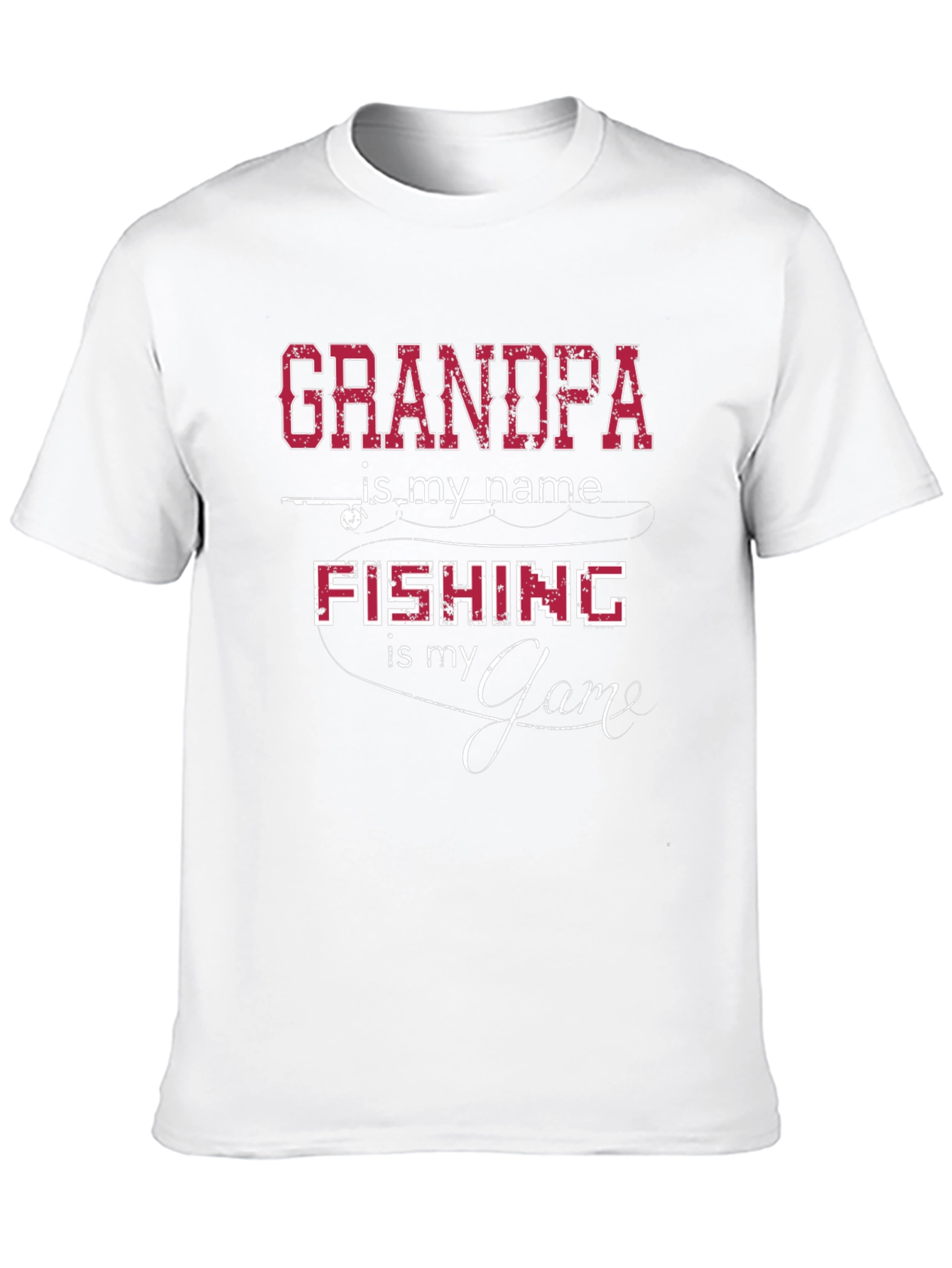 Grandpa Fishing T-Shirt - Fisherman Gift
