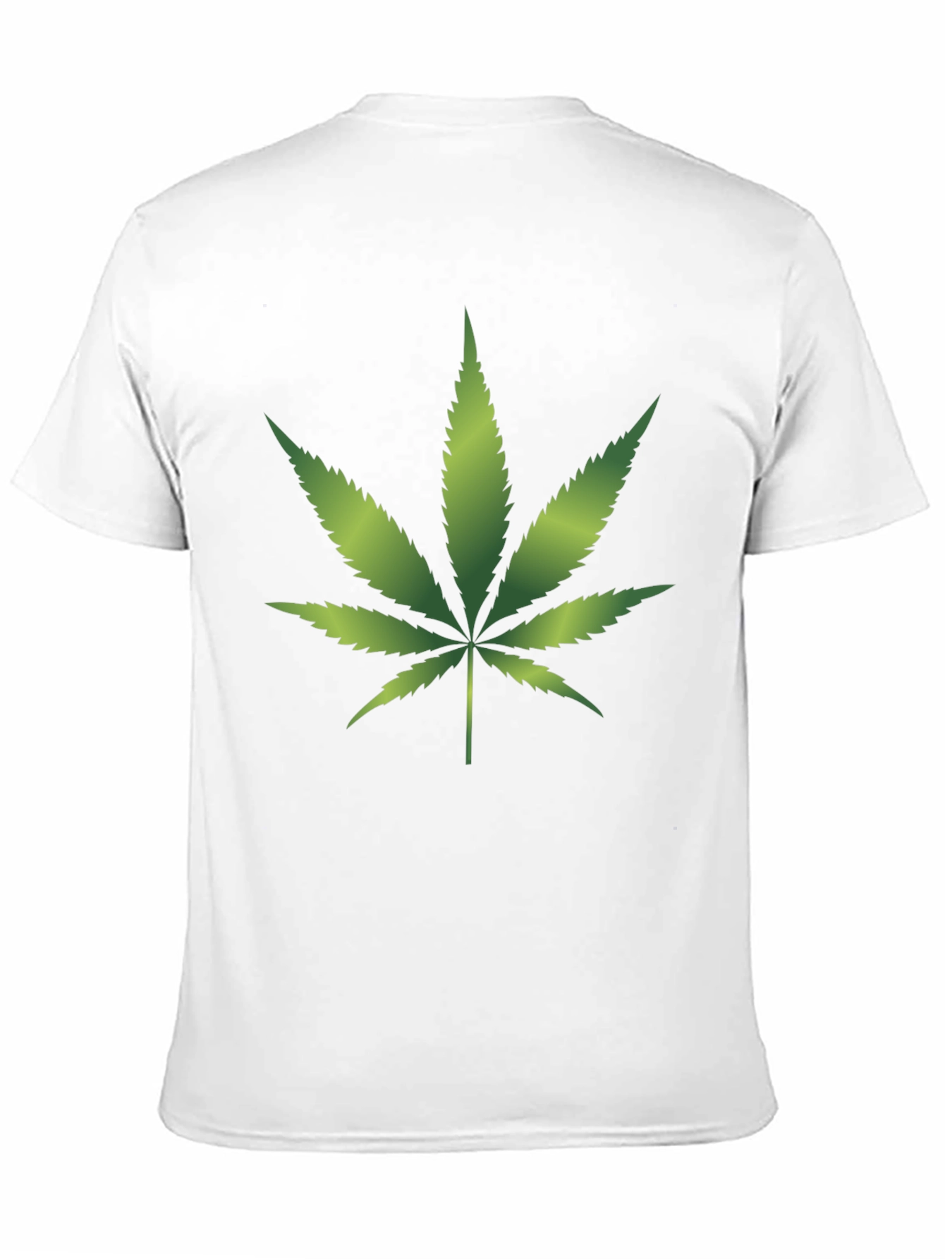 Cannabis Leaf Graphic T-Shirt - Relaxed Fit