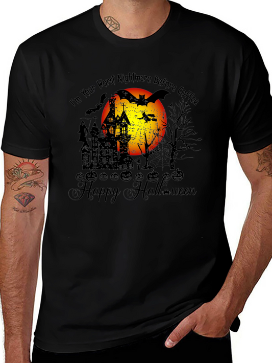 Halloween Nightmare Before Coffee T-Shirt
