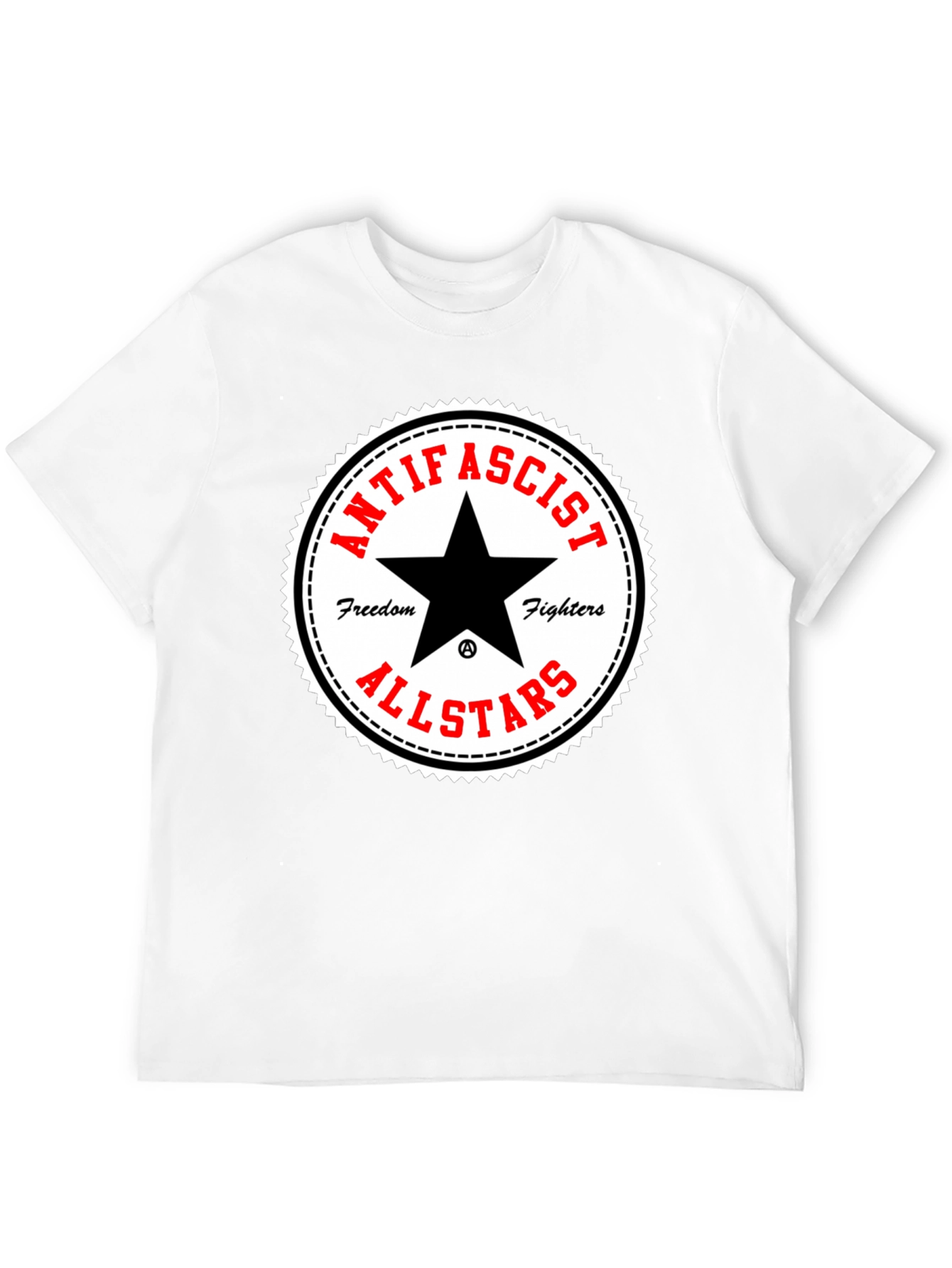 Antifascist Allstars Graphic Black T-Shirt