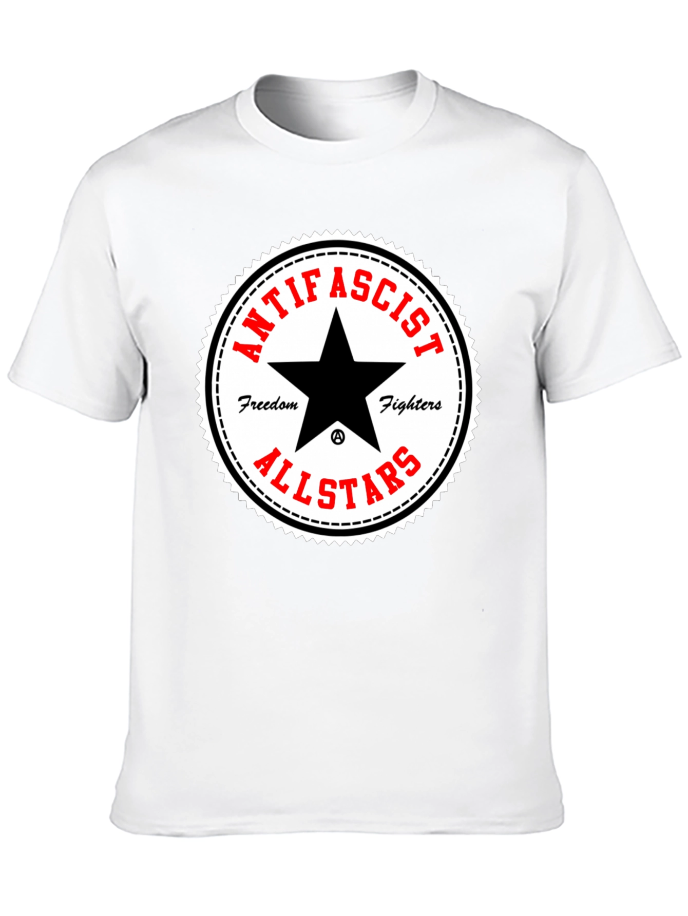 Antifascist Allstars Graphic Black T-Shirt