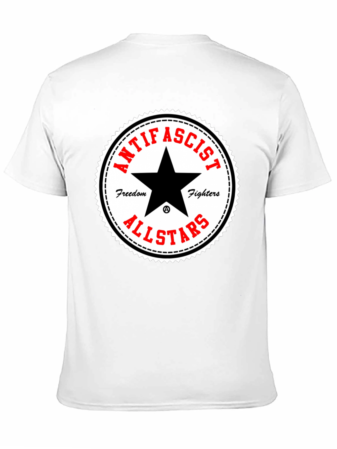 Antifascist Allstars Graphic Black T-Shirt