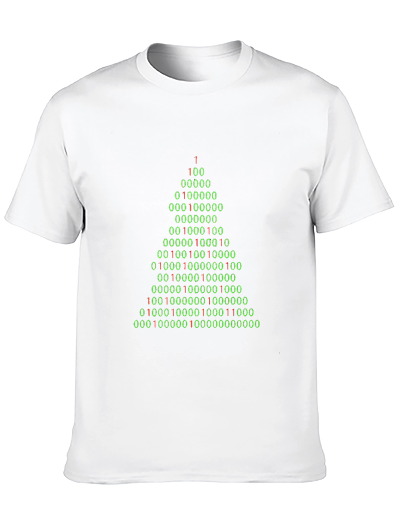 Binary Christmas Tree T-Shirt