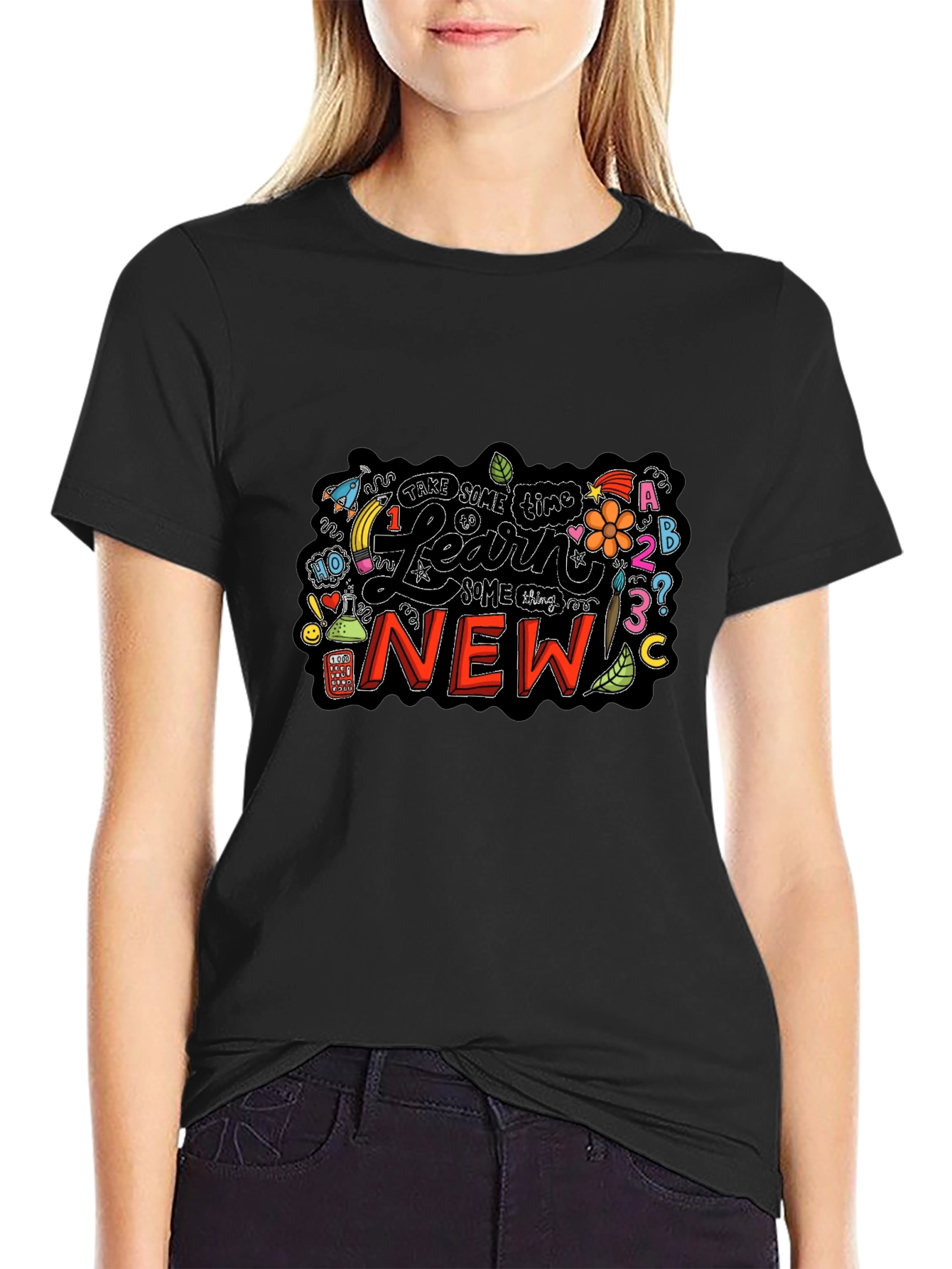 Learn Something New Graphic Tee