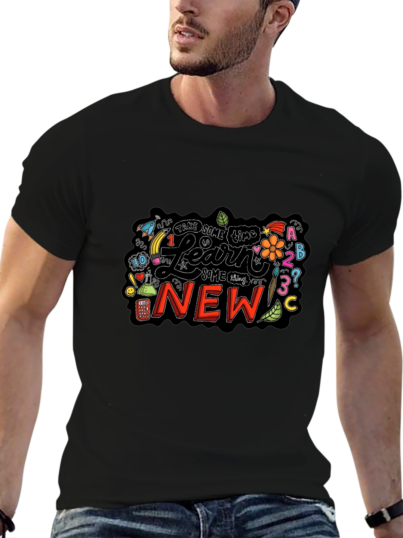 Learn Something New Graphic Tee