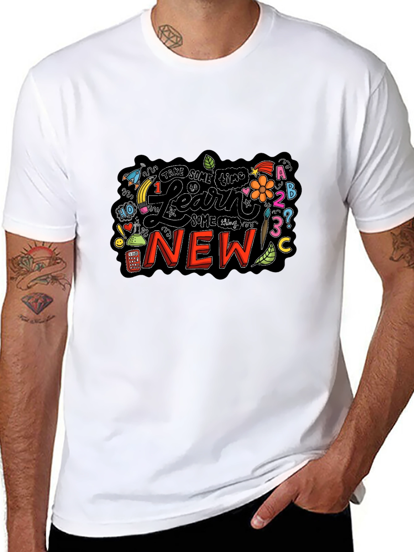 Learn Something New Graphic Tee
