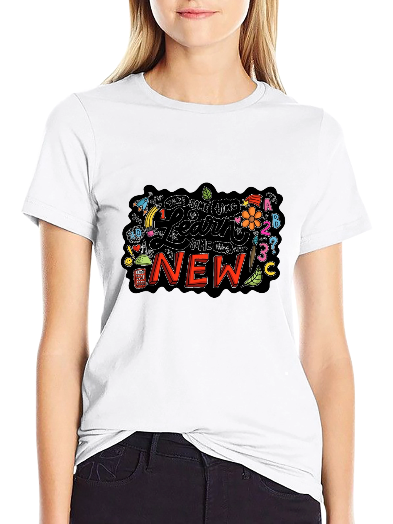 Learn Something New Graphic Tee