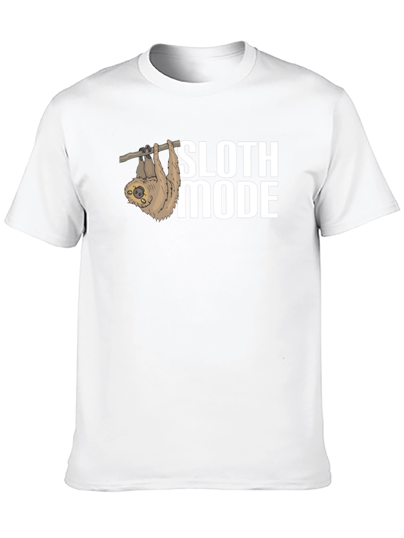 Sloth Mode Graphic T-Shirt - Relax and Unwind