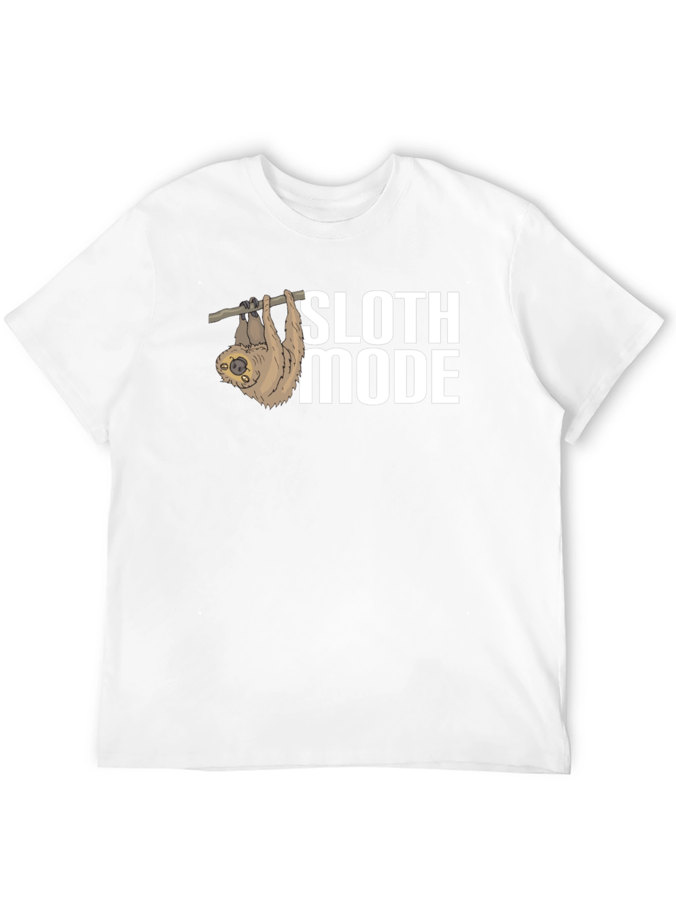 Sloth Mode Graphic T-Shirt - Relax and Unwind