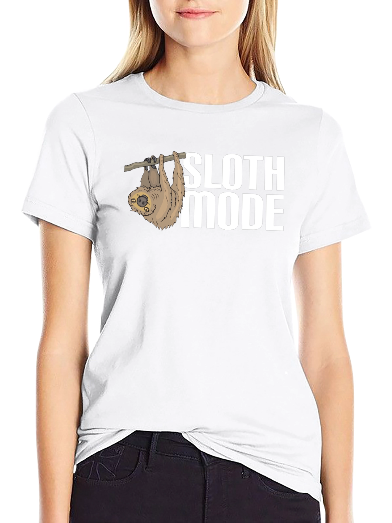 Sloth Mode Graphic T-Shirt - Relax and Unwind