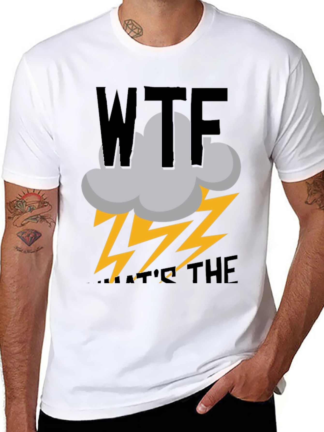 WTF Weather T-Shirt - Funny Novelty Tee