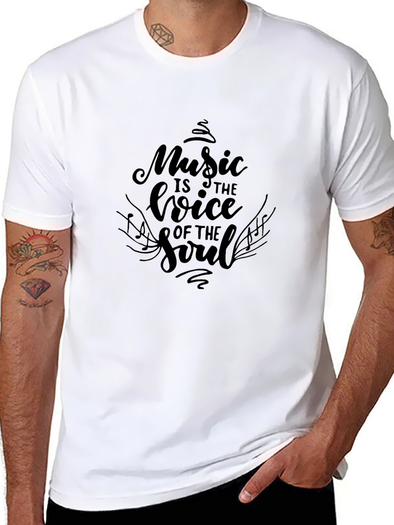 Music is the Voice of the Soul T-Shirt