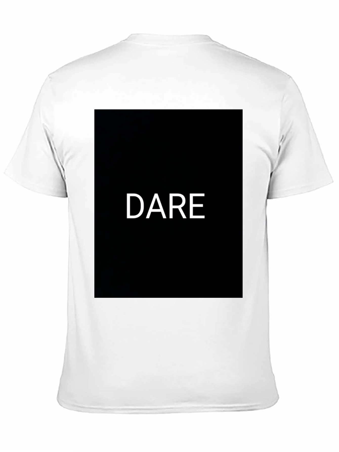 Dare Graphic Black T-Shirt