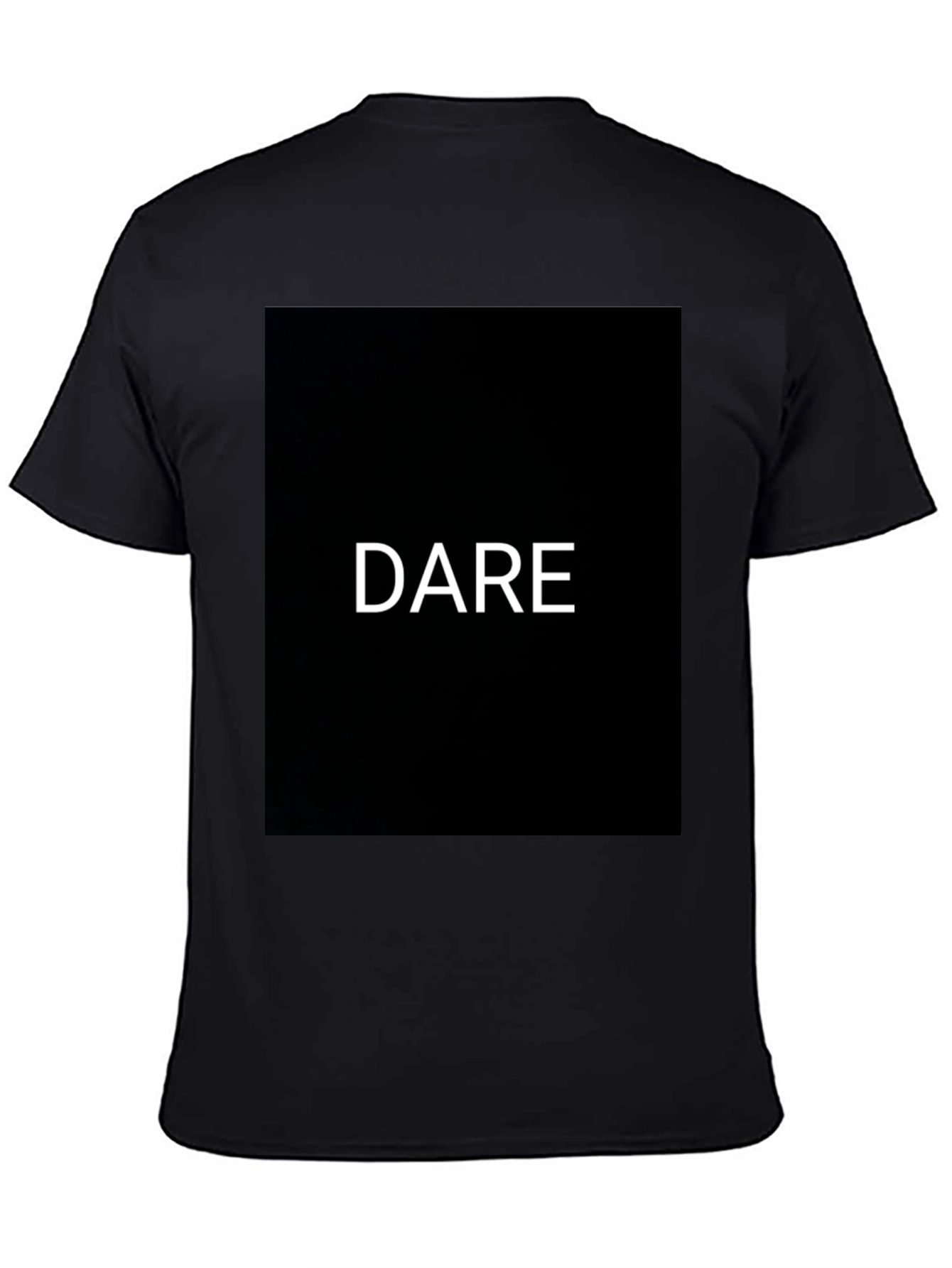 Dare Graphic Black T-Shirt