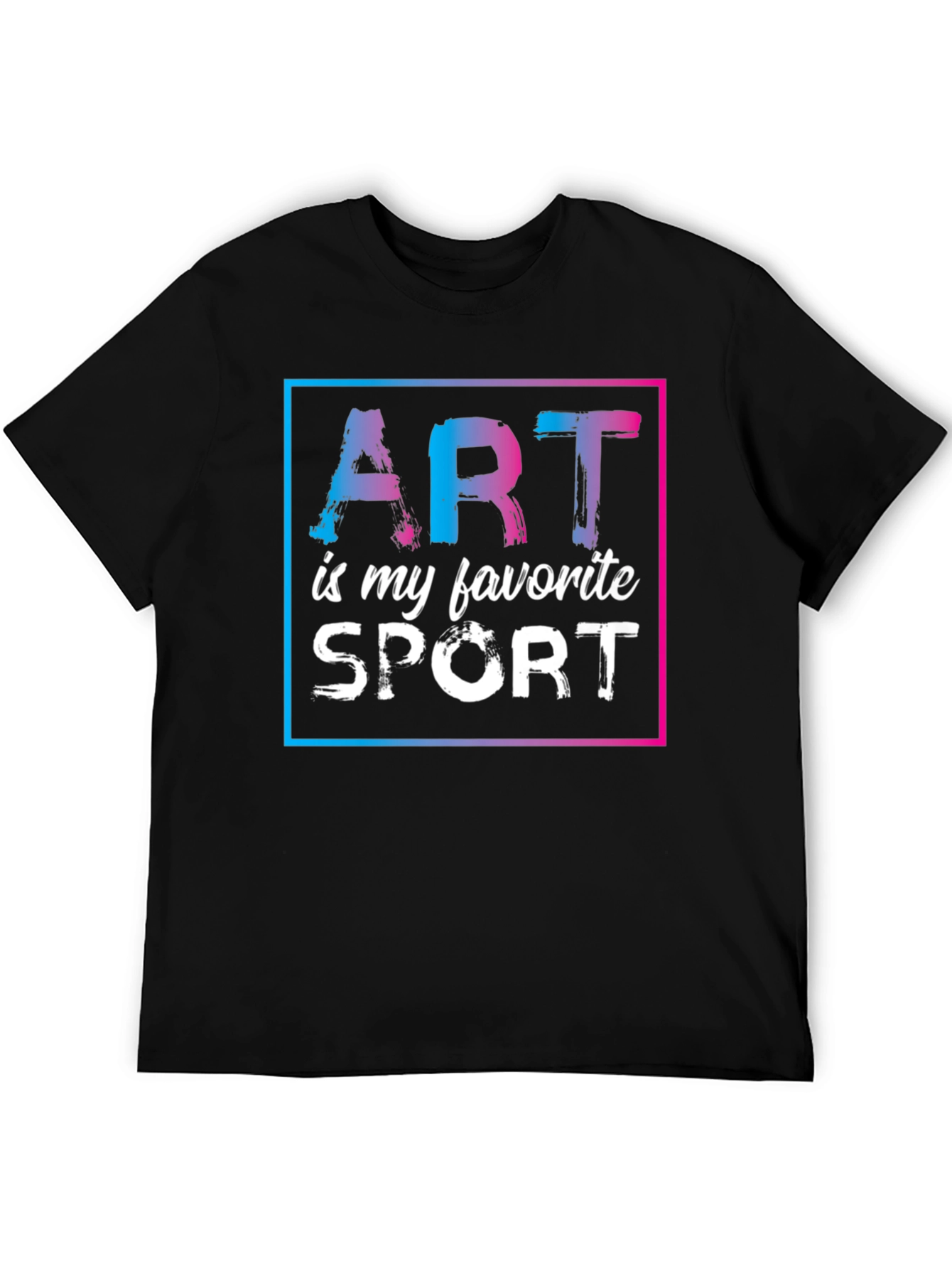 Art Is My Favorite Sport Graphic Tee