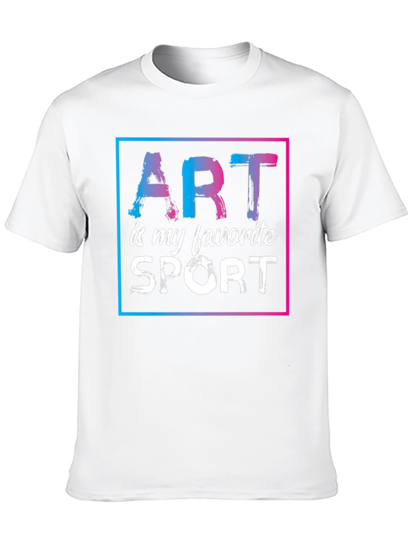 Art Is My Favorite Sport Graphic Tee