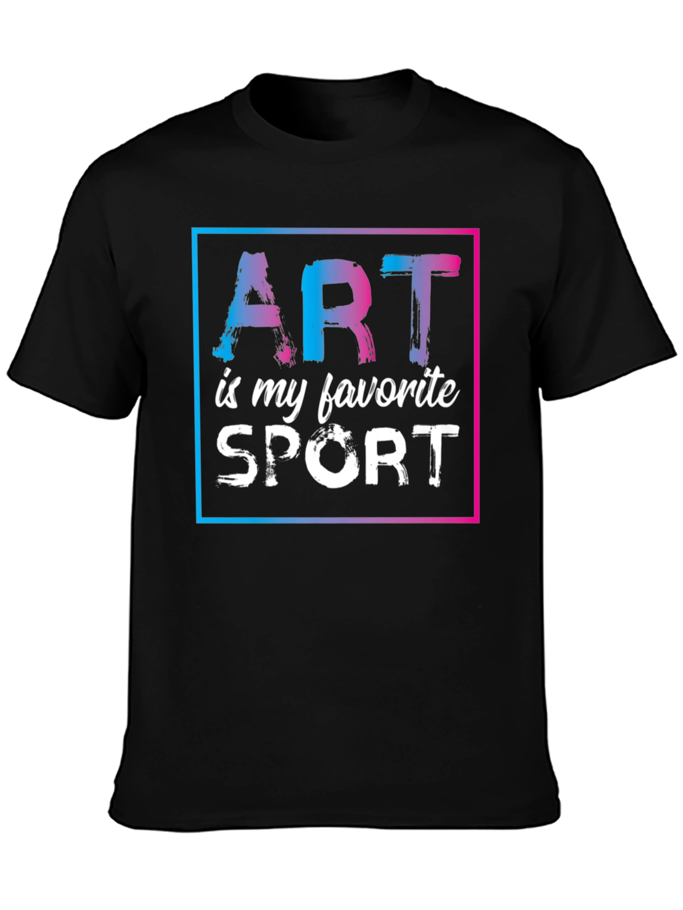 Art Is My Favorite Sport Graphic Tee