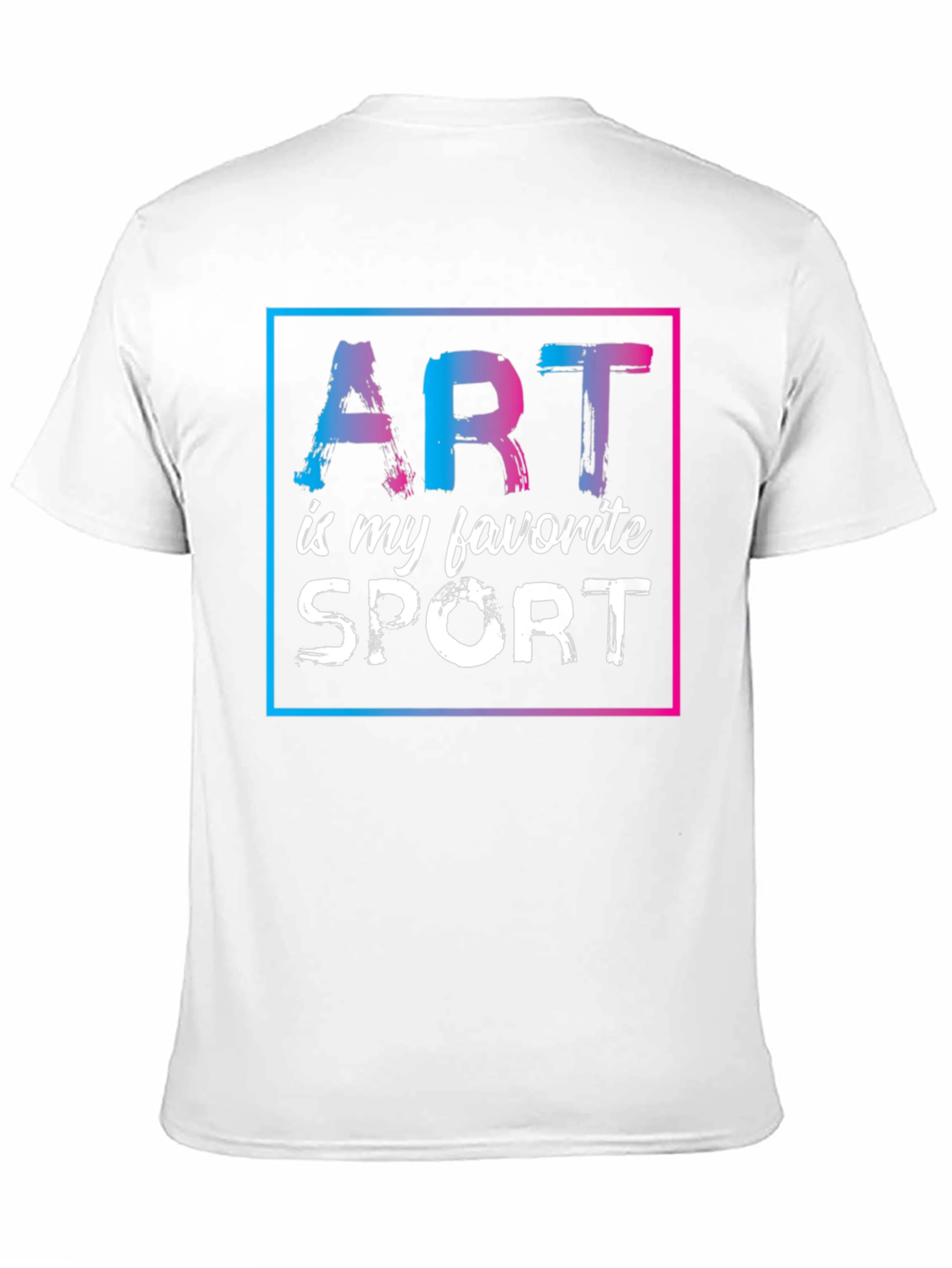 Art Is My Favorite Sport Graphic Tee