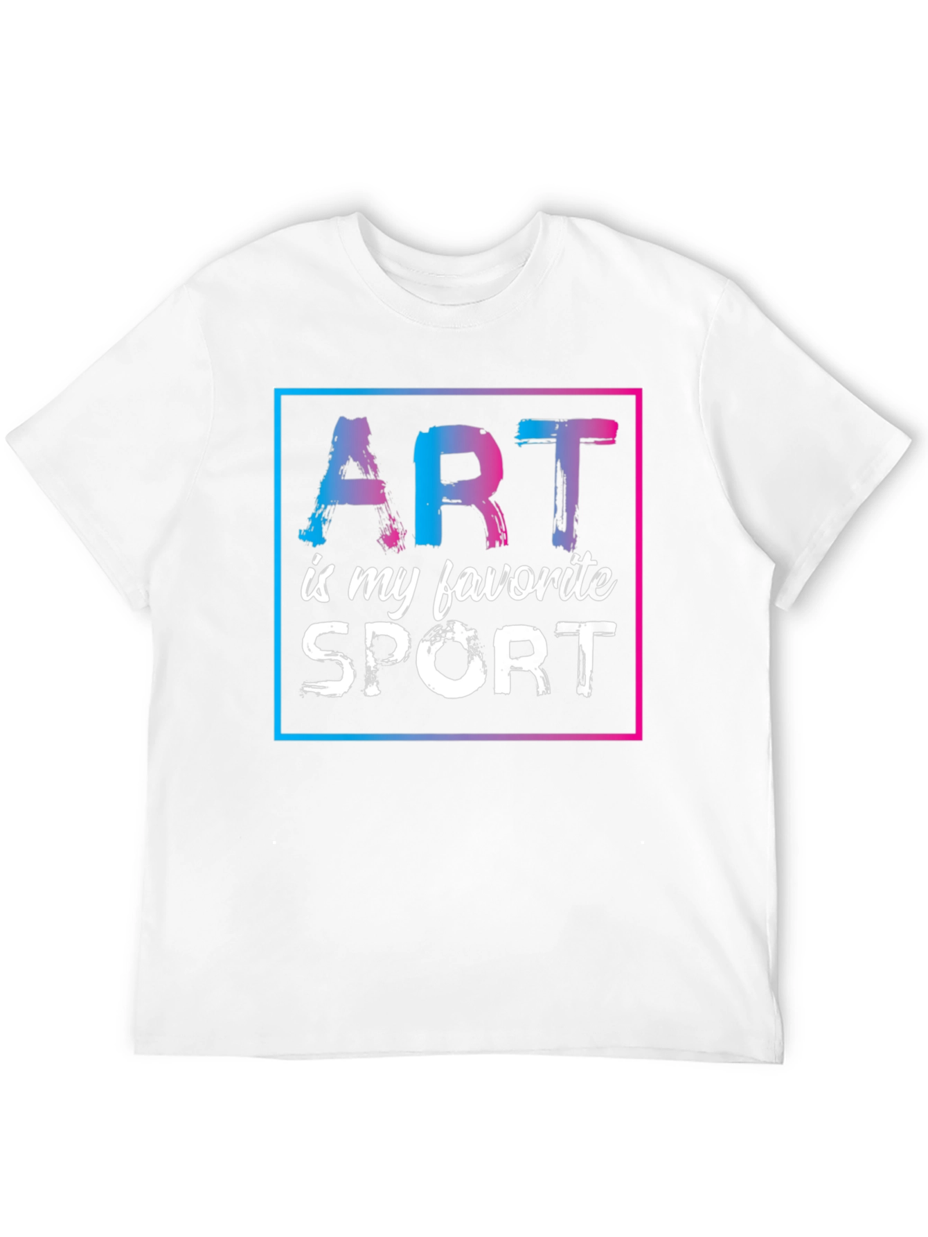 Art Is My Favorite Sport Graphic Tee