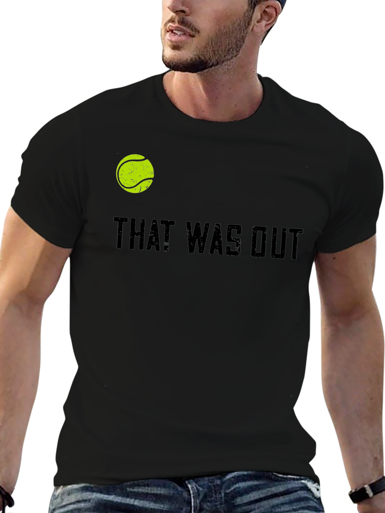 That Was Out Tennis T-Shirt