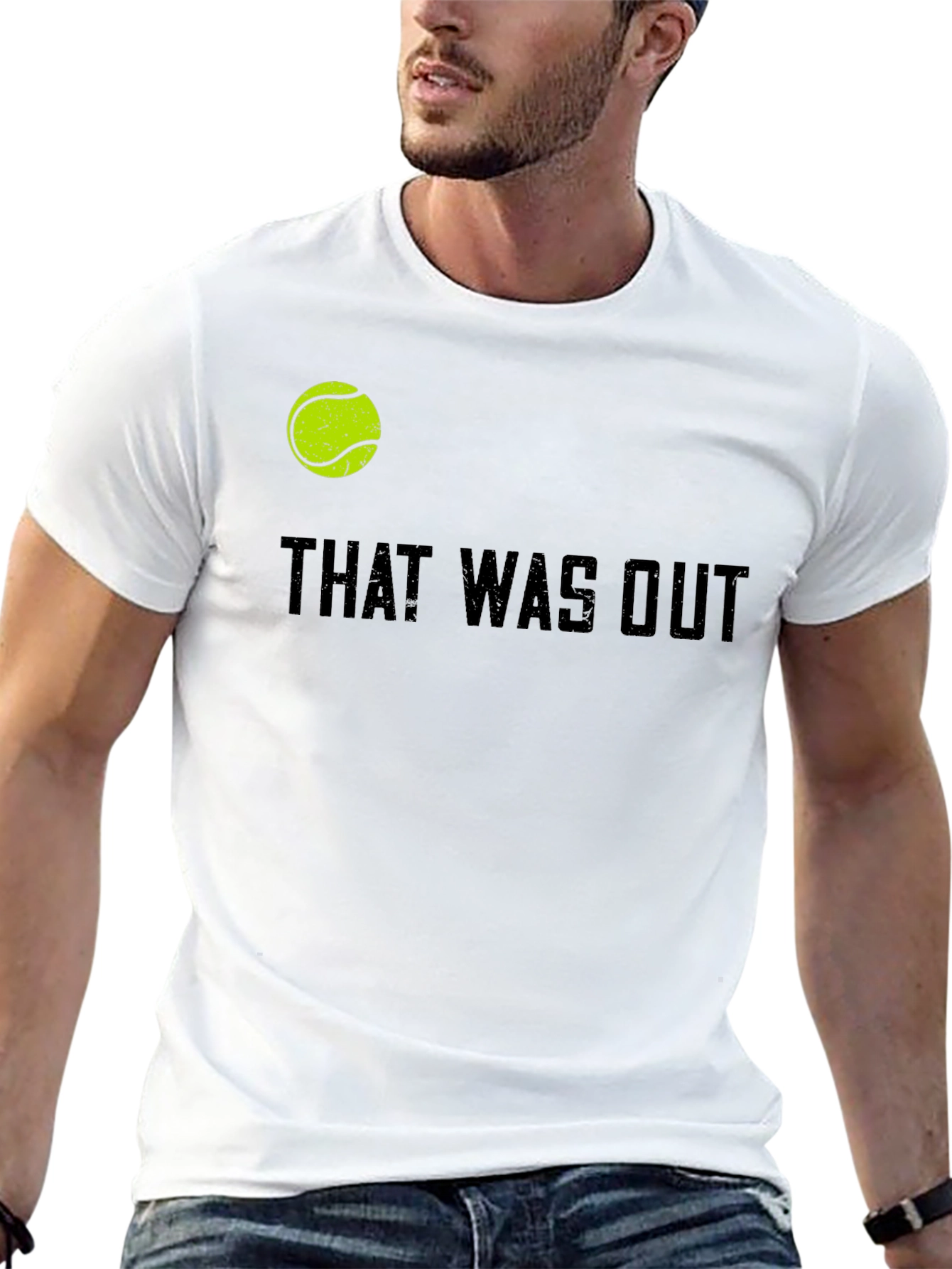 That Was Out Tennis T-Shirt
